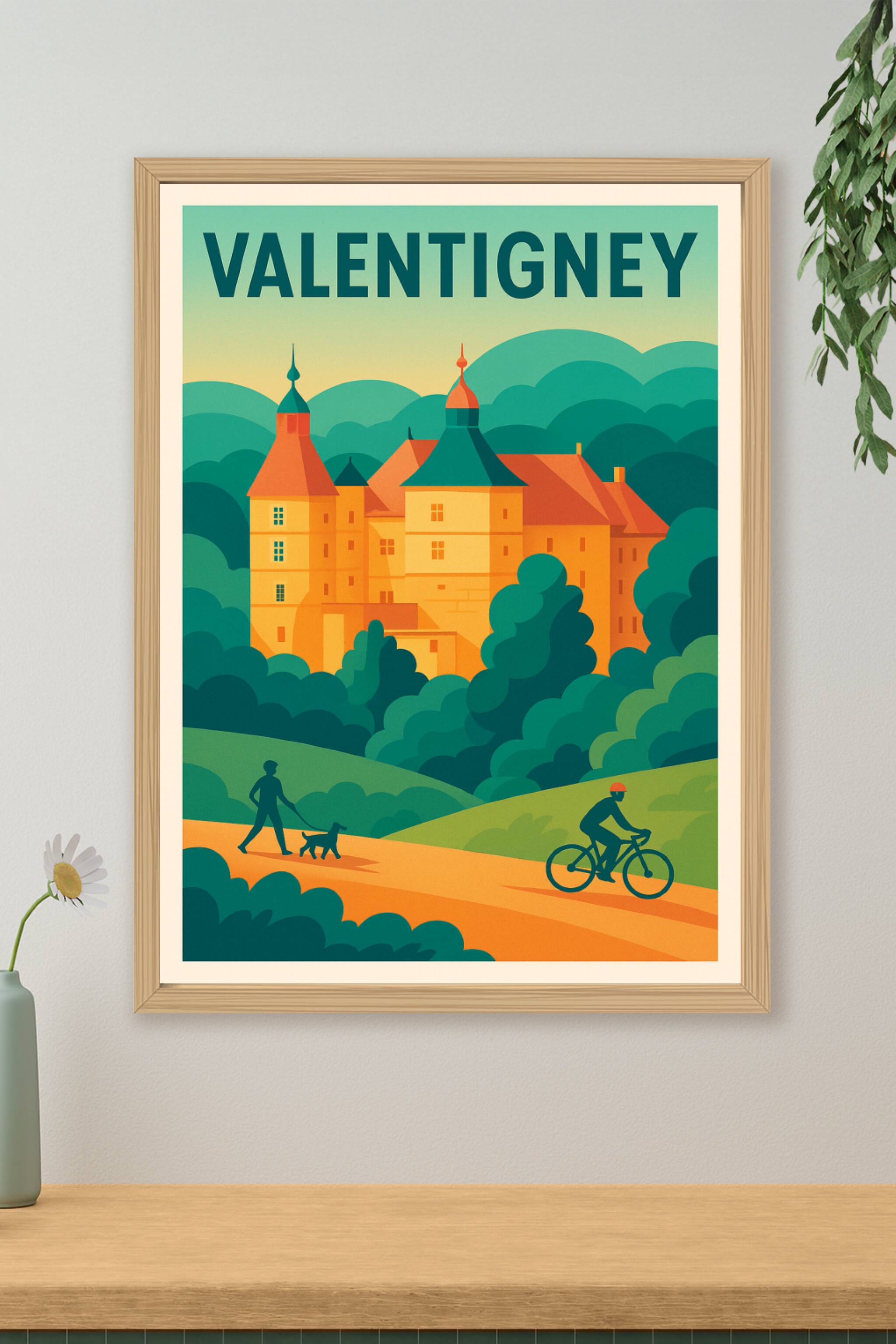 Affiche de Valentigney - Escapade paisible au château