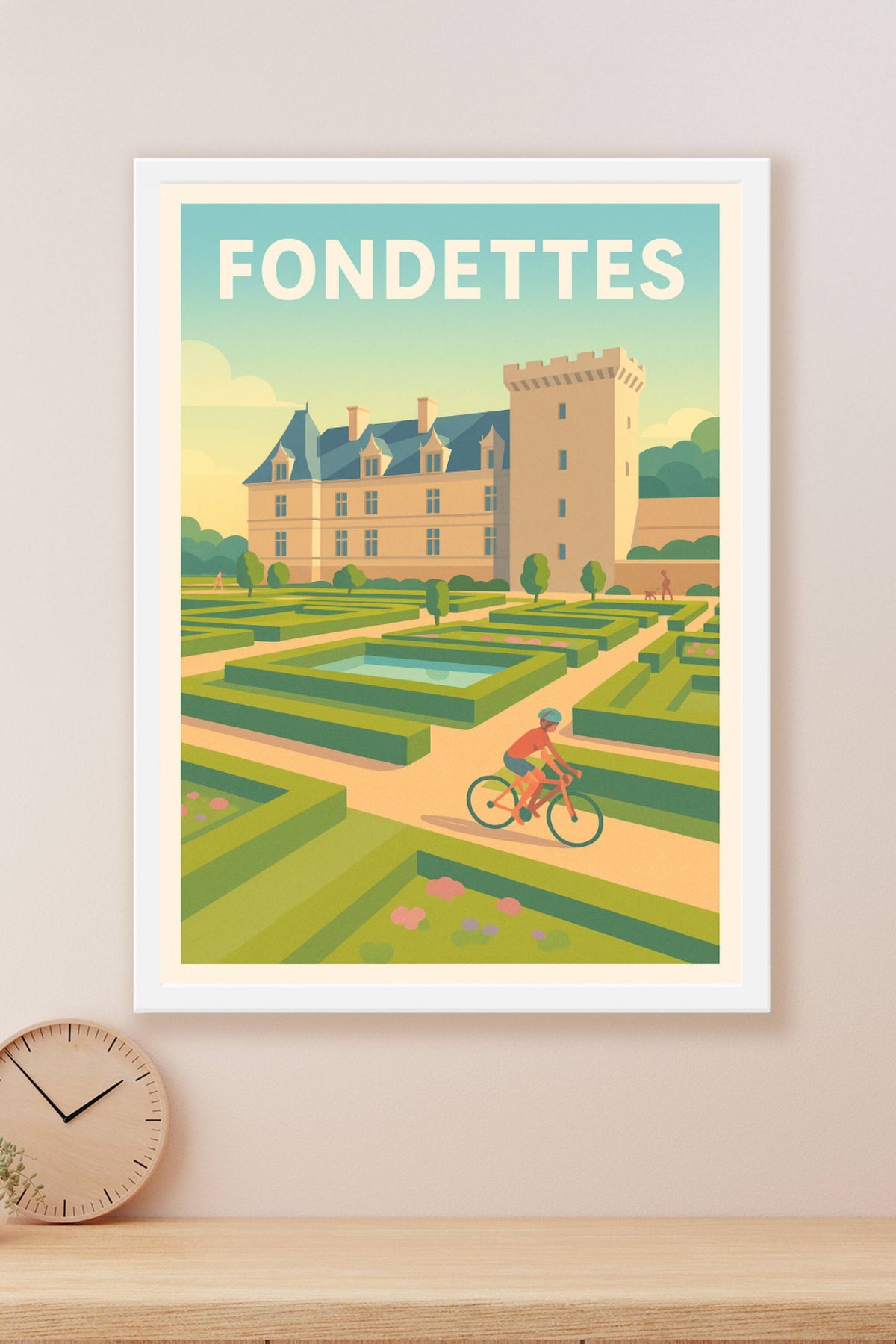 Affiche de Fondettes - Charme et sérénité au cœur des Jardins
