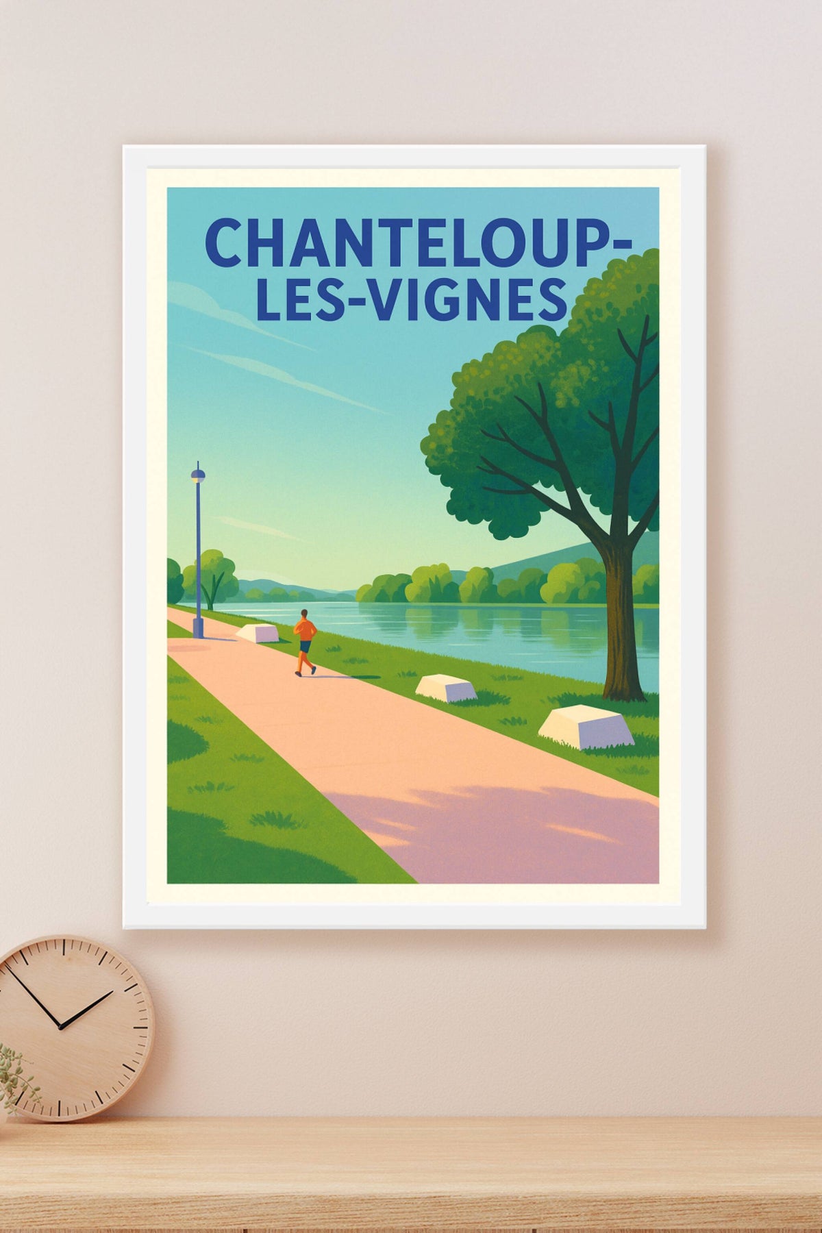 Affiche de Chanteloup-les-Vignes - Sérénité au bord de l'eau