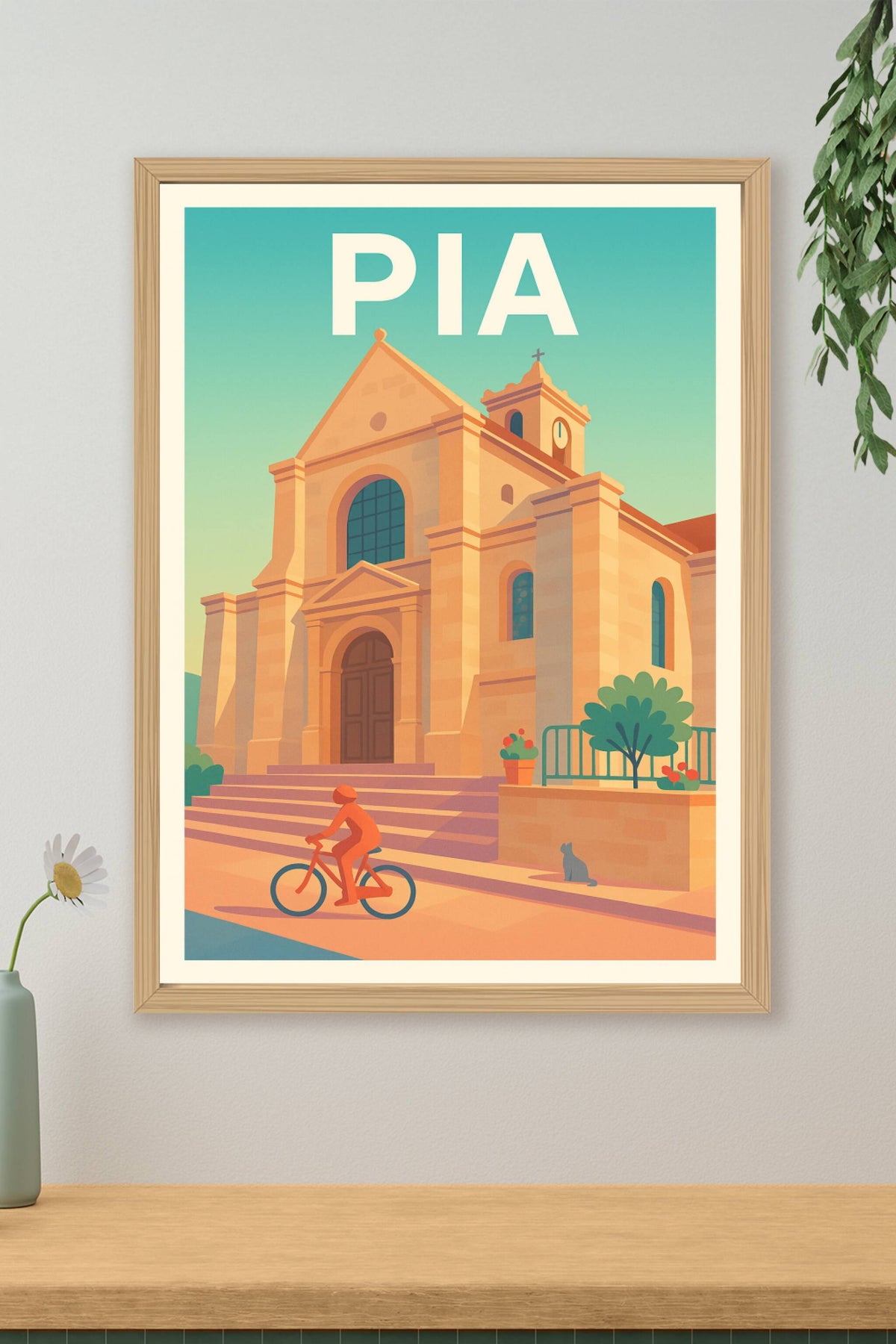 Affiche de Pia - Charme et Sérénité Méditerranéenne