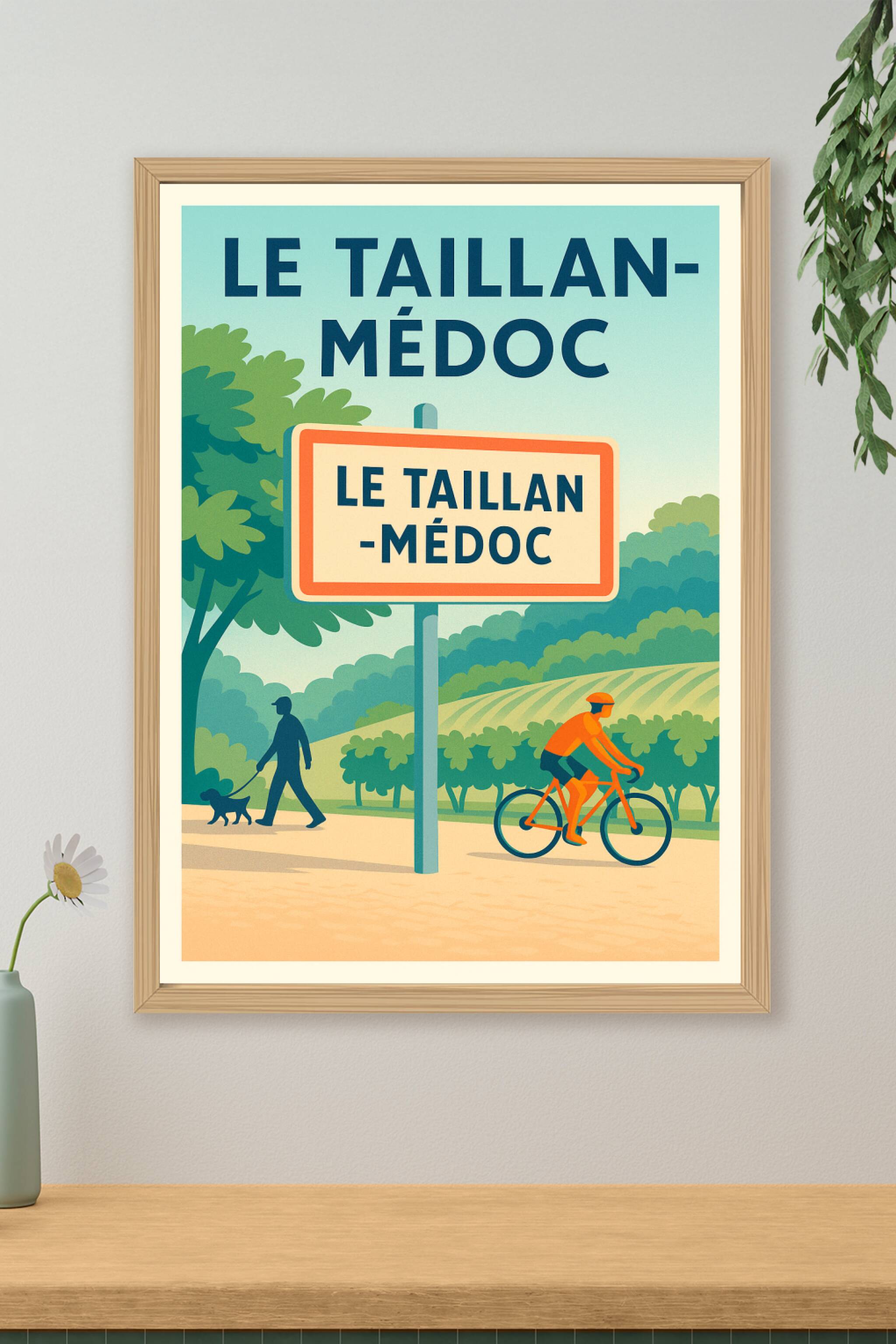 Affiche de Le Taillan-Médoc - Harmonie entre nature et vie active