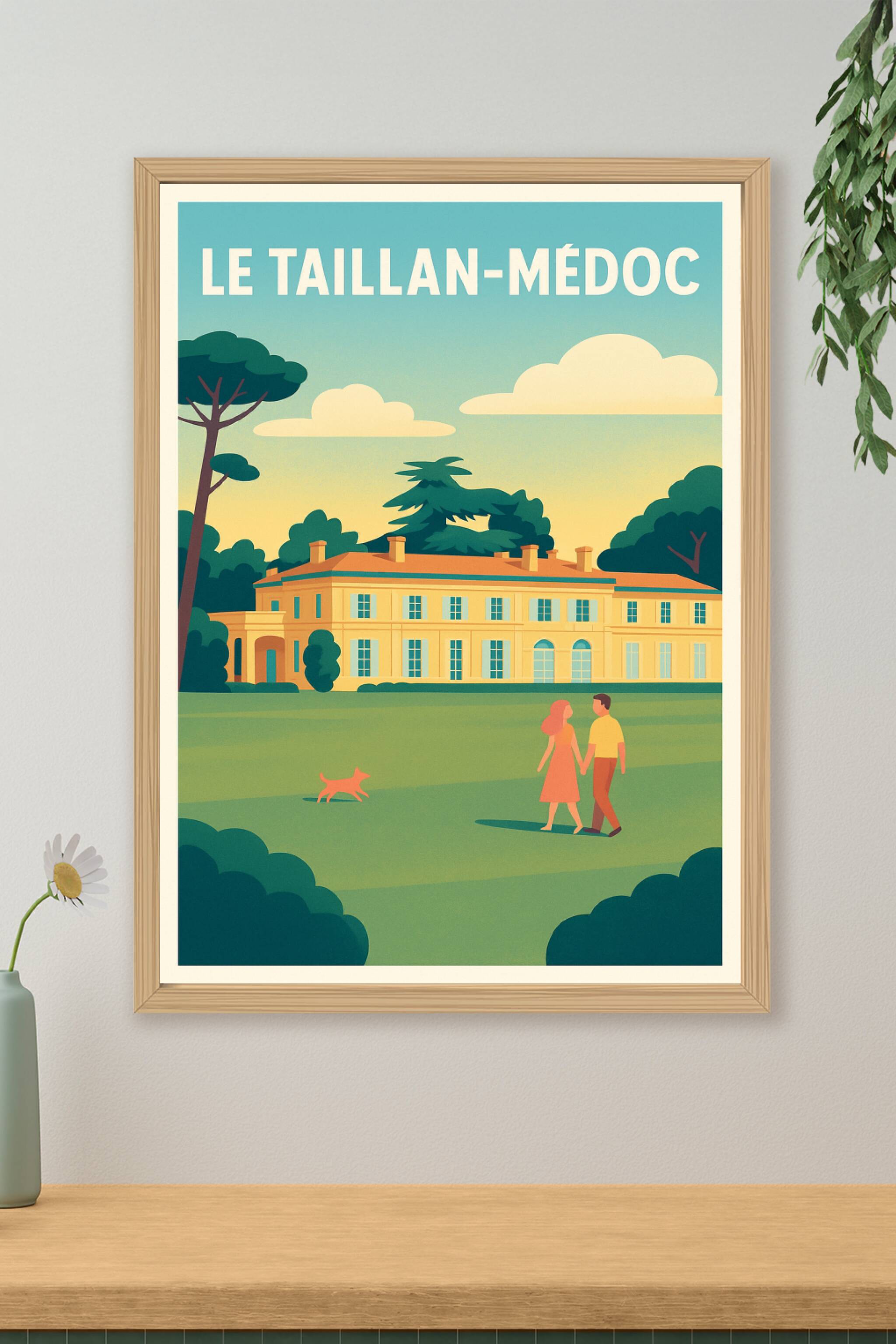Affiche de Le Taillan-Médoc - Promenade bucolique en douceur