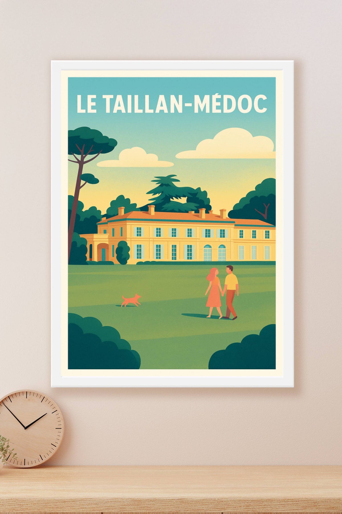 Affiche de Le Taillan-Médoc - Promenade bucolique en douceur