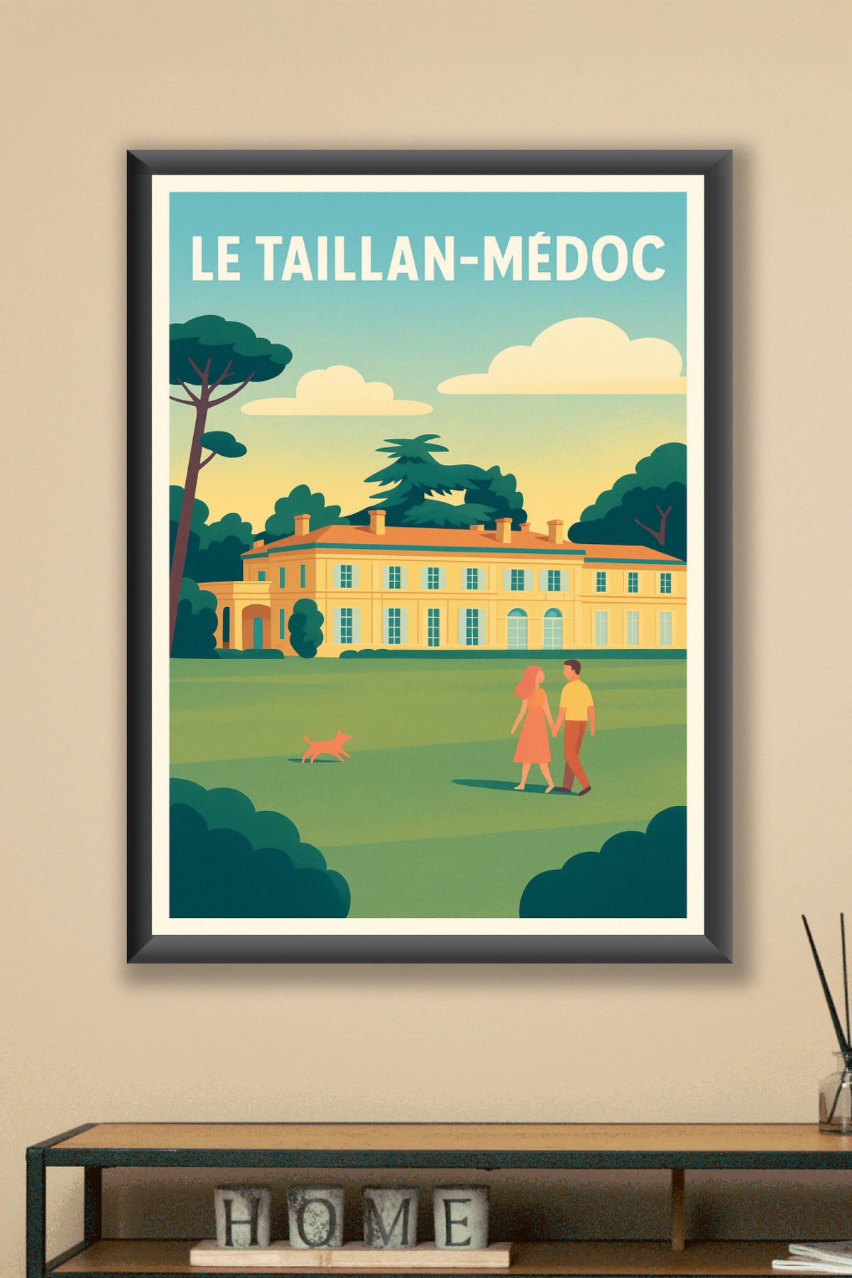 Affiche de Le Taillan-Médoc - Promenade bucolique en douceur