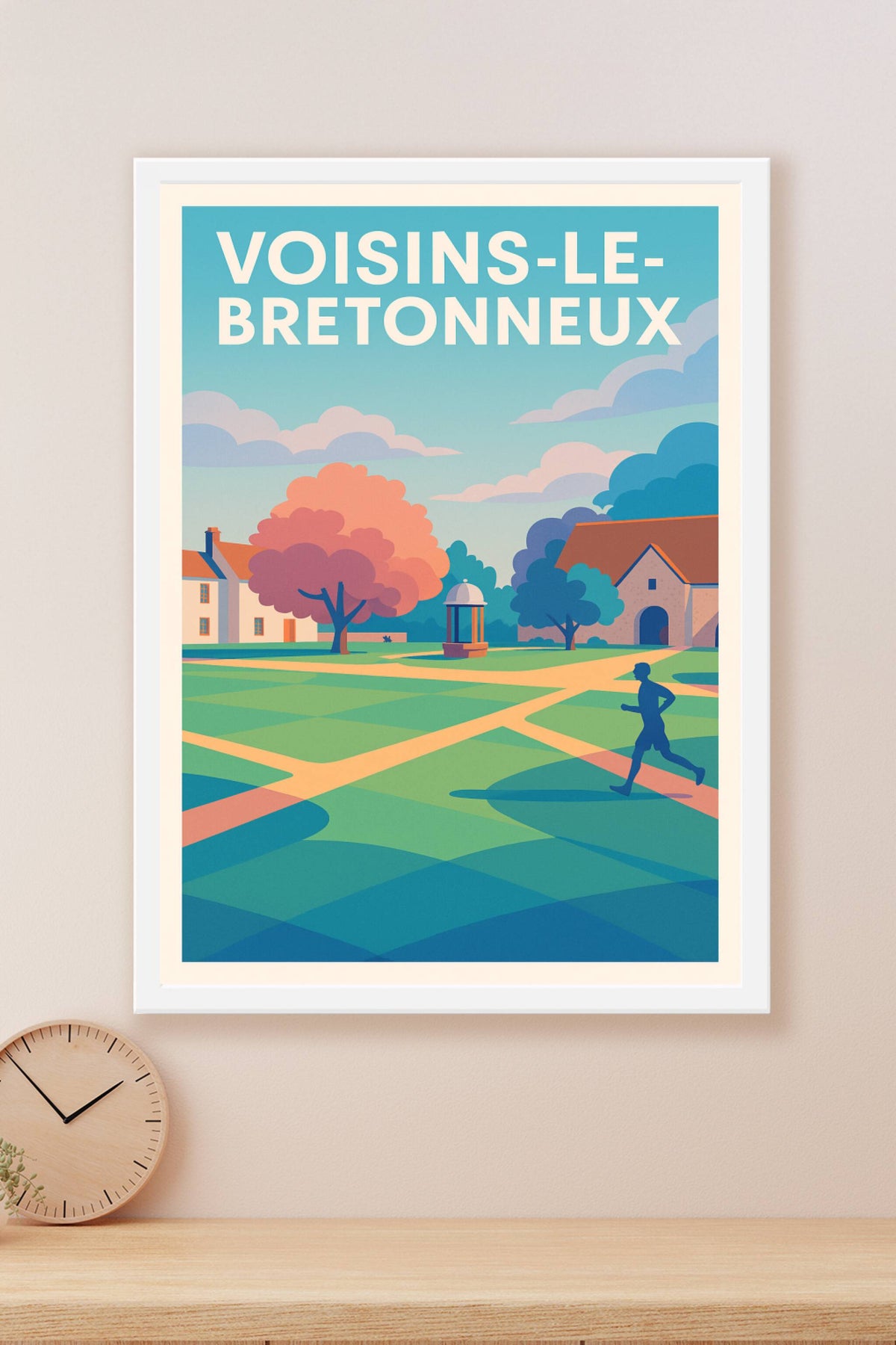 Affiche de Voisins-le-Bretonneux - Ambiance paisible et sportive