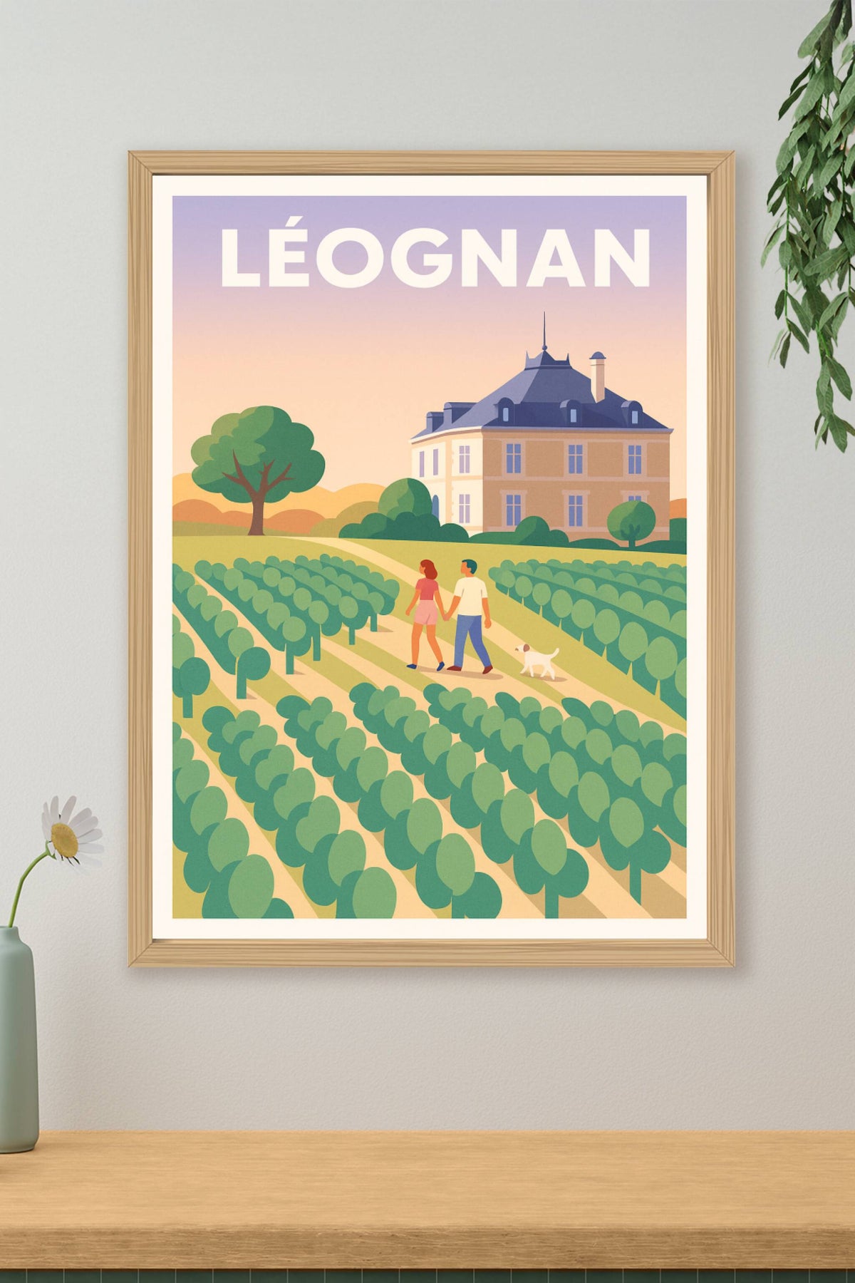 Affiche de Léognan - Promenade bucolique au cœur des vignobles