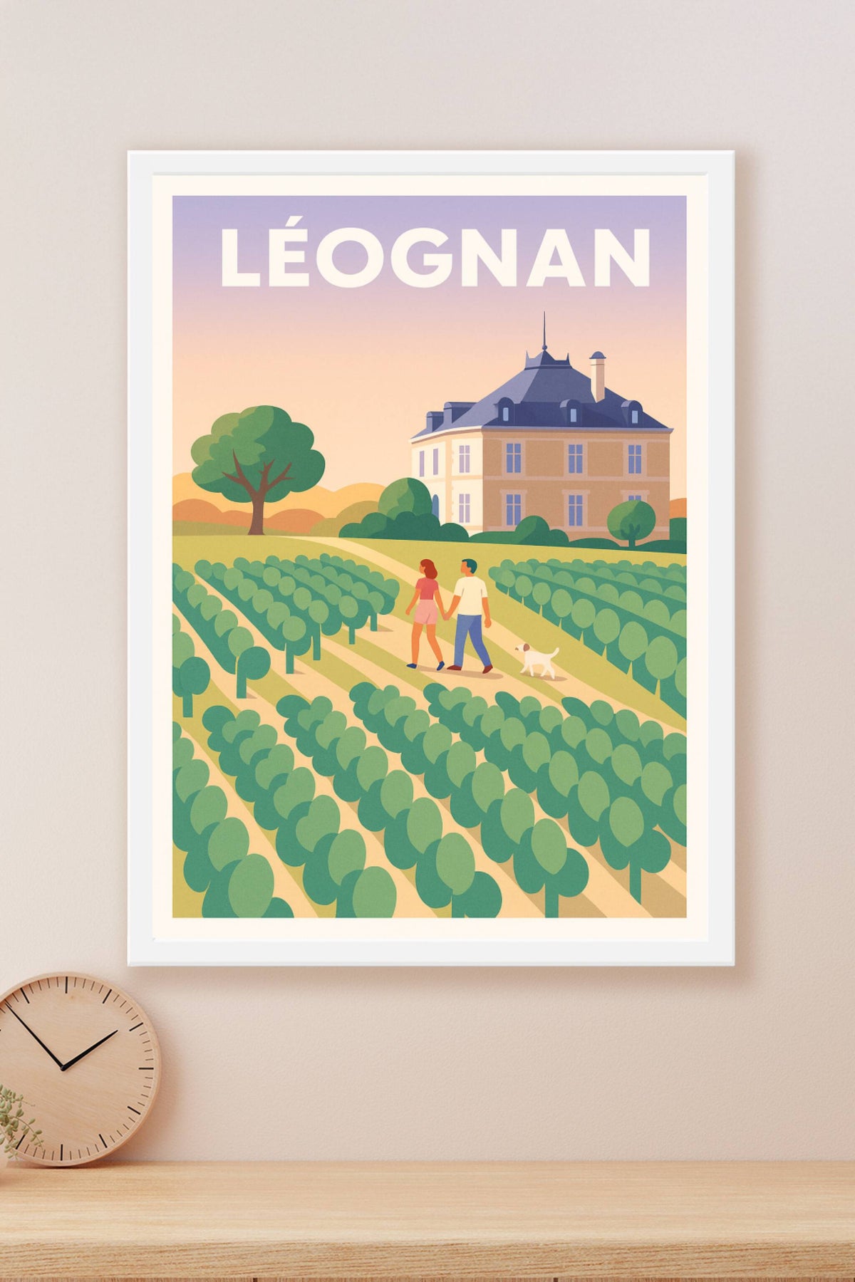 Affiche de Léognan - Promenade bucolique au cœur des vignobles