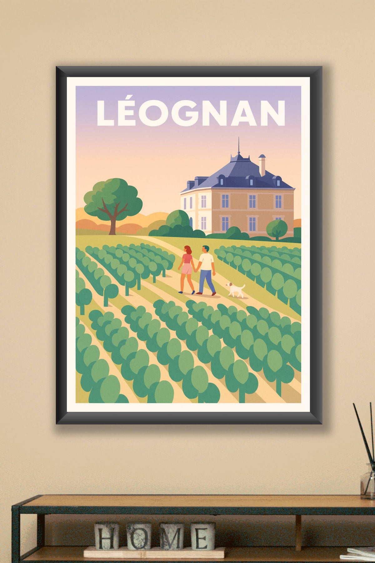 Affiche de Léognan - Promenade bucolique au cœur des vignobles
