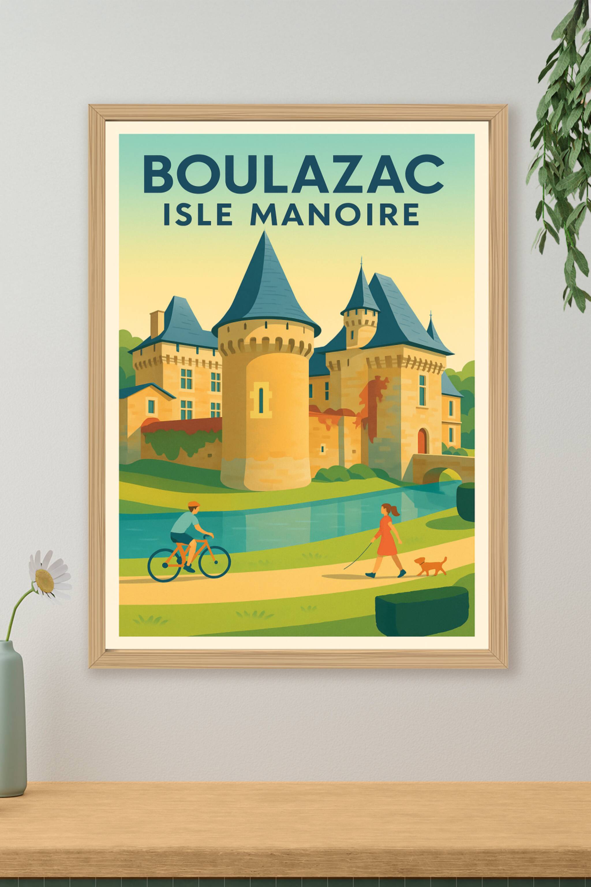 Affiche de Boulazac - Charme et sérénité à l'Isle Manoire