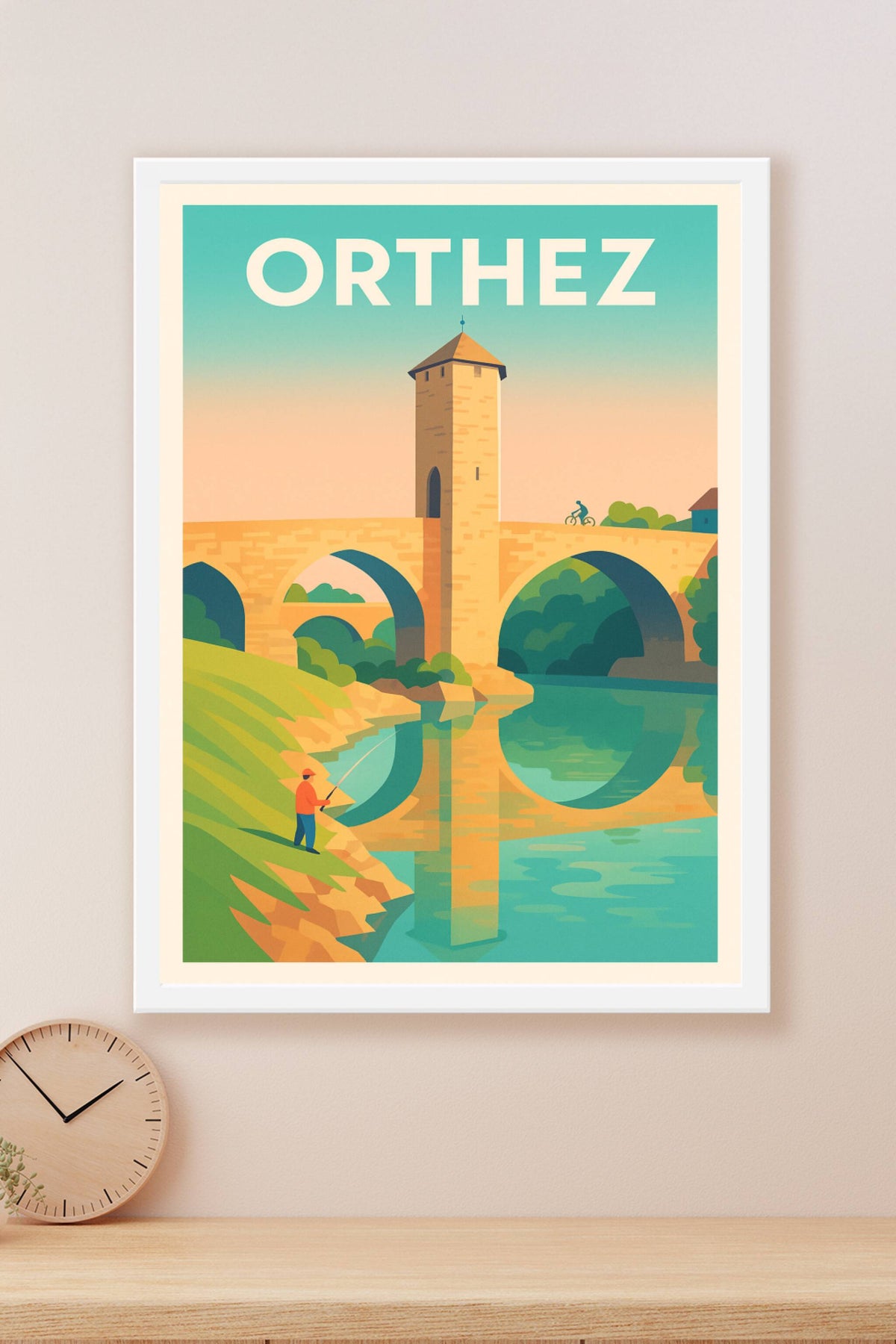 Affiche de Orthez - Charme et sérénité au fil de l'eau