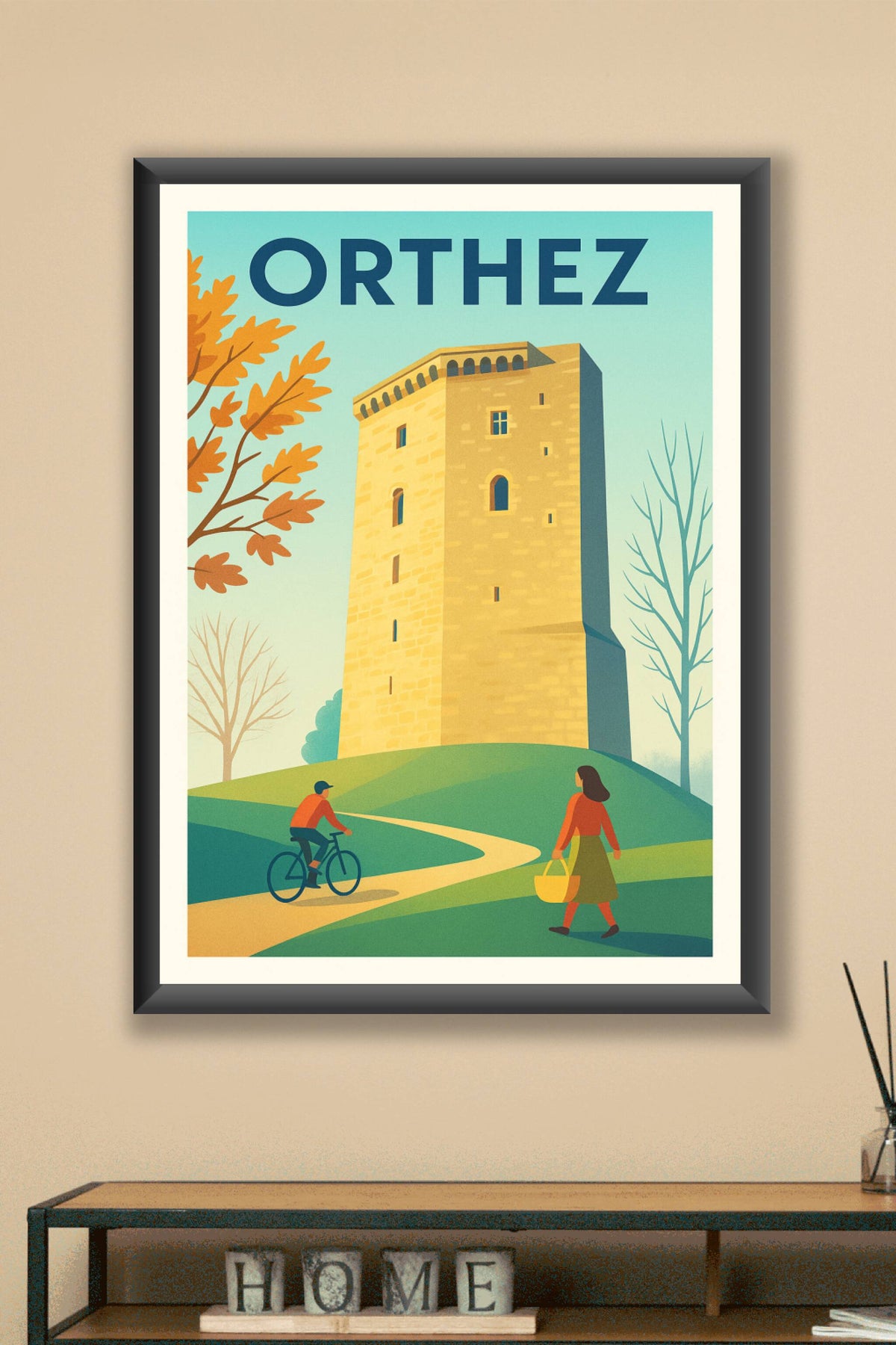 Affiche de Orthez - Un voyage dans le temps au pied de la tour