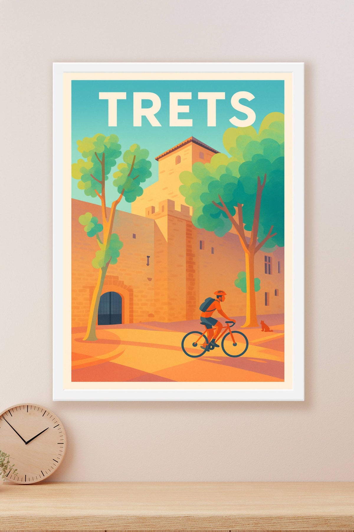 Affiche de Trets - L'évasion au fil des ruelles ensoleillées