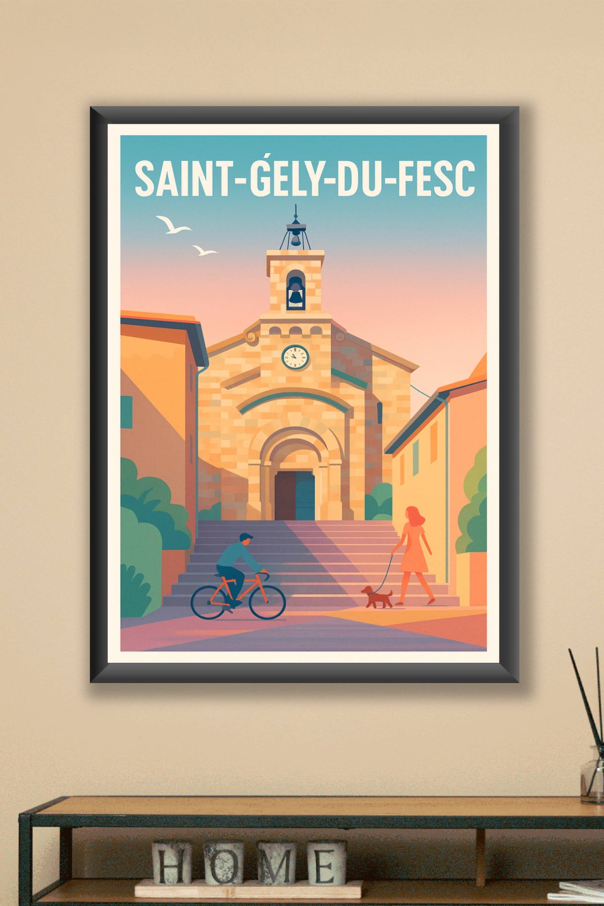 Affiche de Saint-Gély-du-Fesc - Charme et douceur méridionale