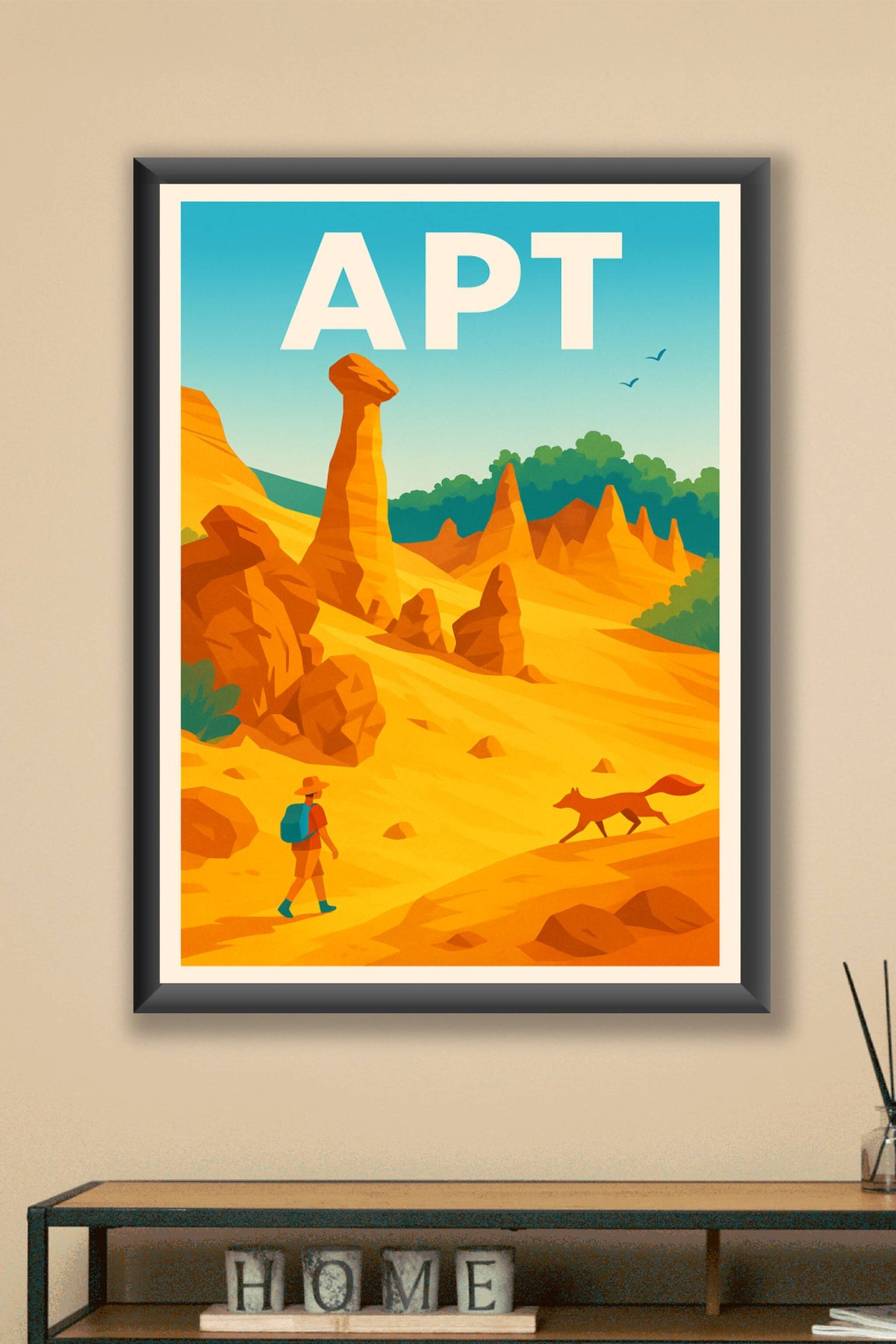 Affiche de Apt - L'évasion au cœur des paysages ocres