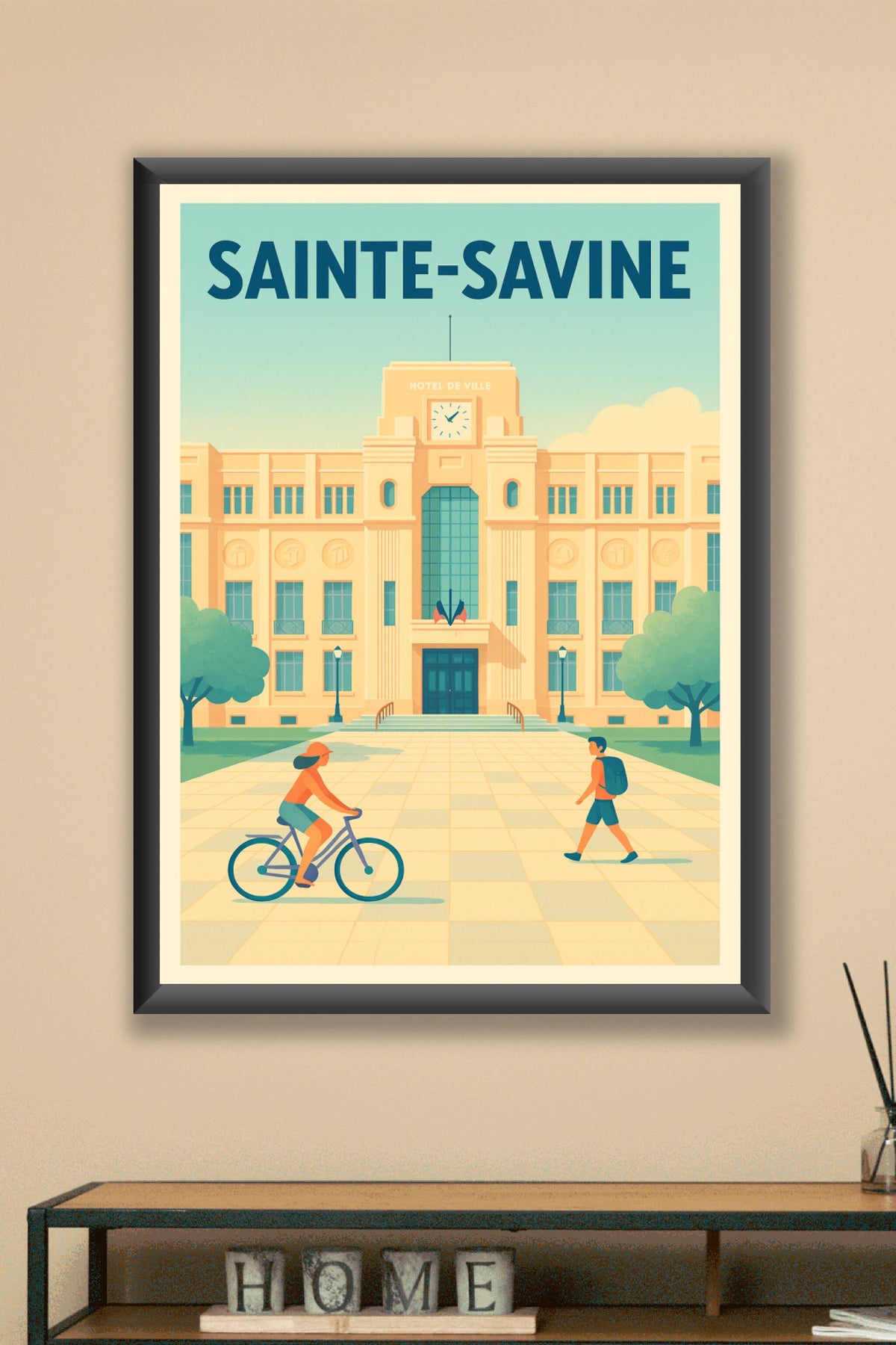 Affiche de Sainte-Savine - Charme et Sérénité au Cœur de la Ville