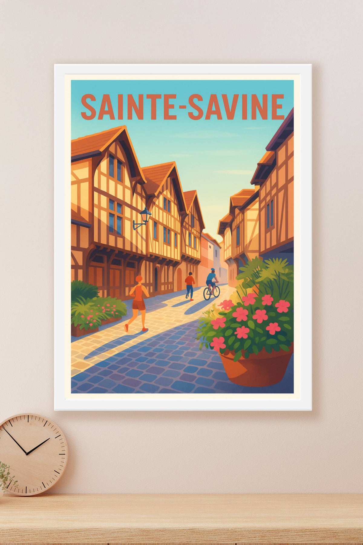 Affiche de Sainte-Savine - Charme et douceur de la vieille ville