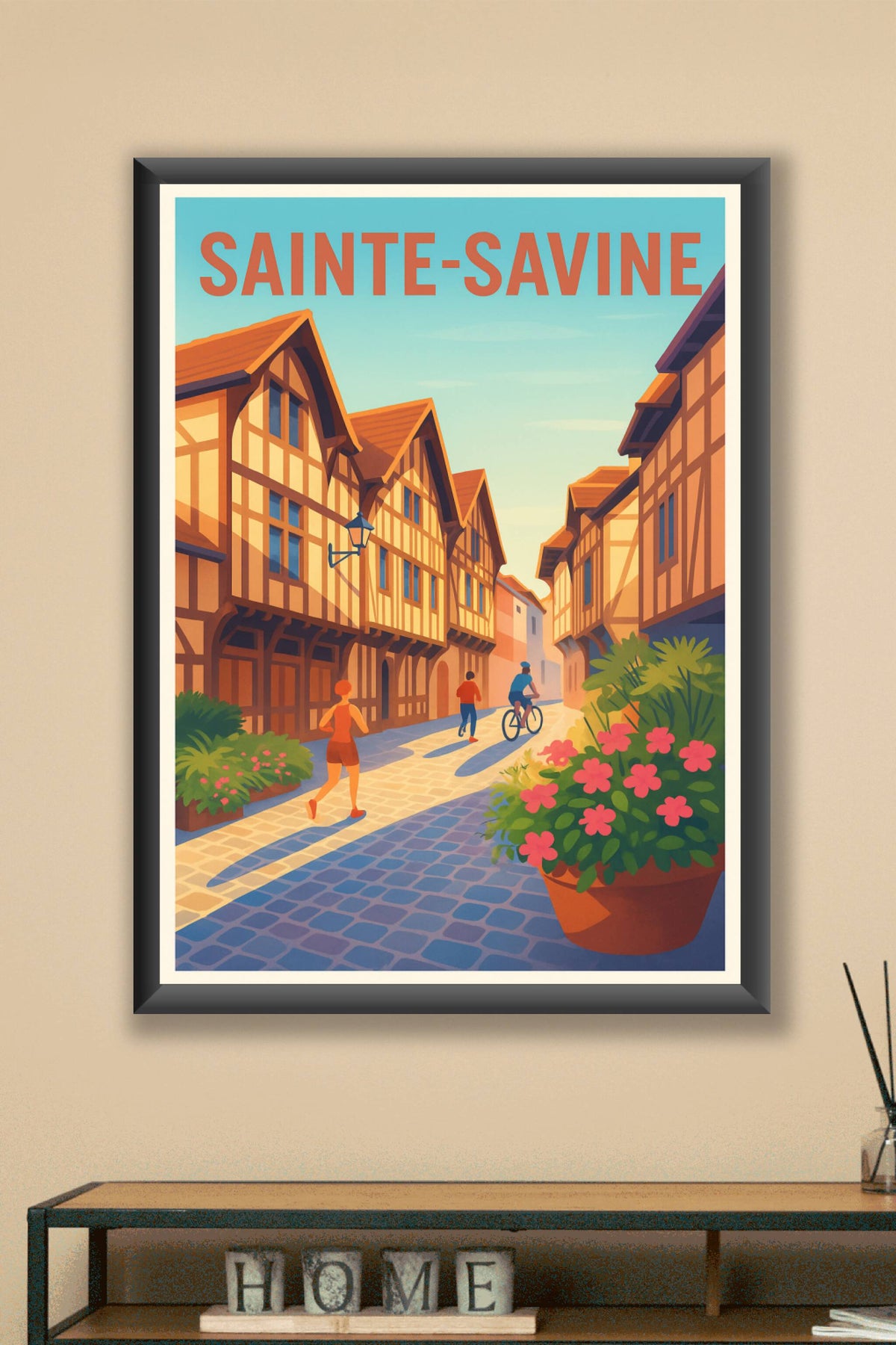 Affiche de Sainte-Savine - Charme et douceur de la vieille ville