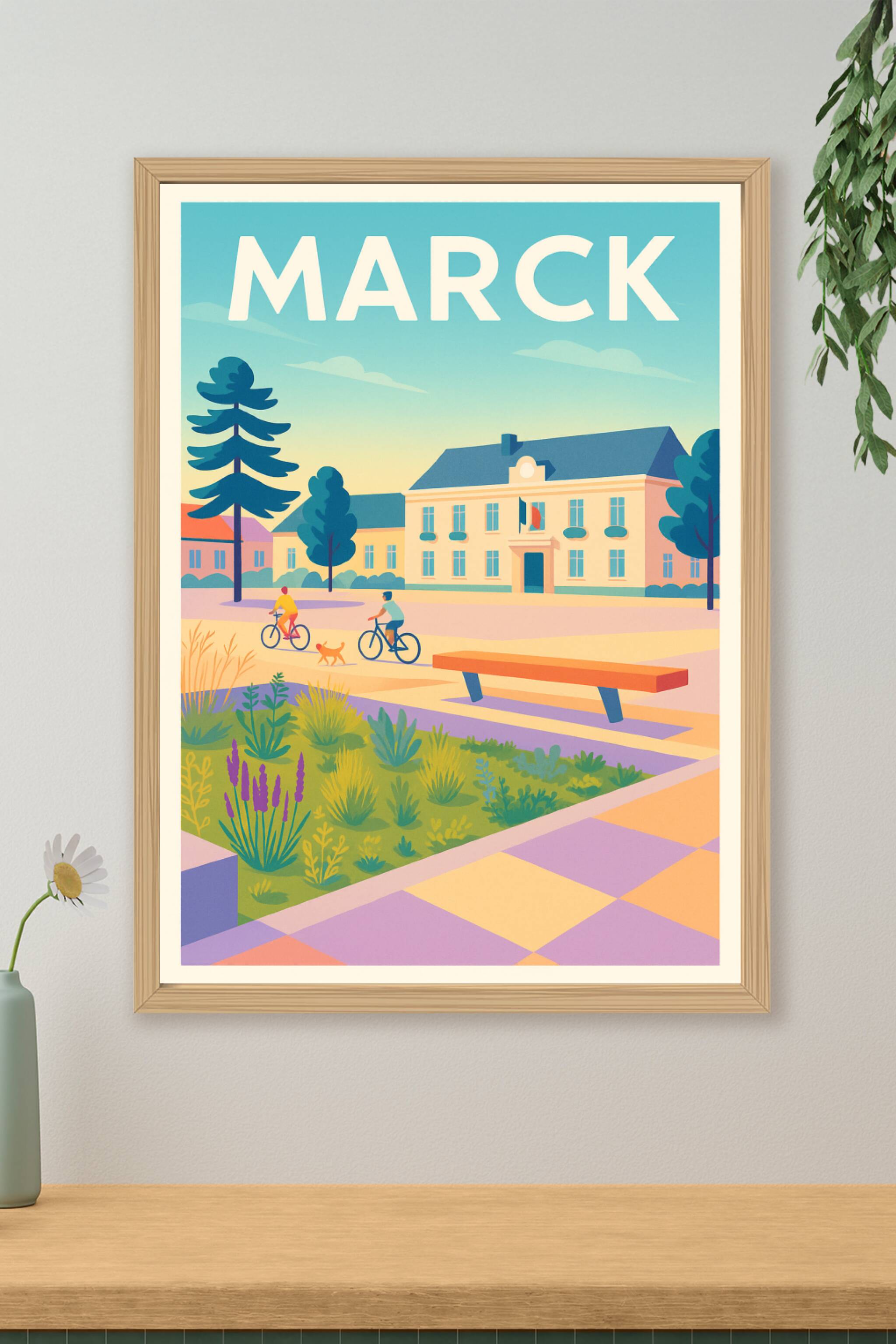 Affiche de Marck - Une balade paisible au cœur de la ville