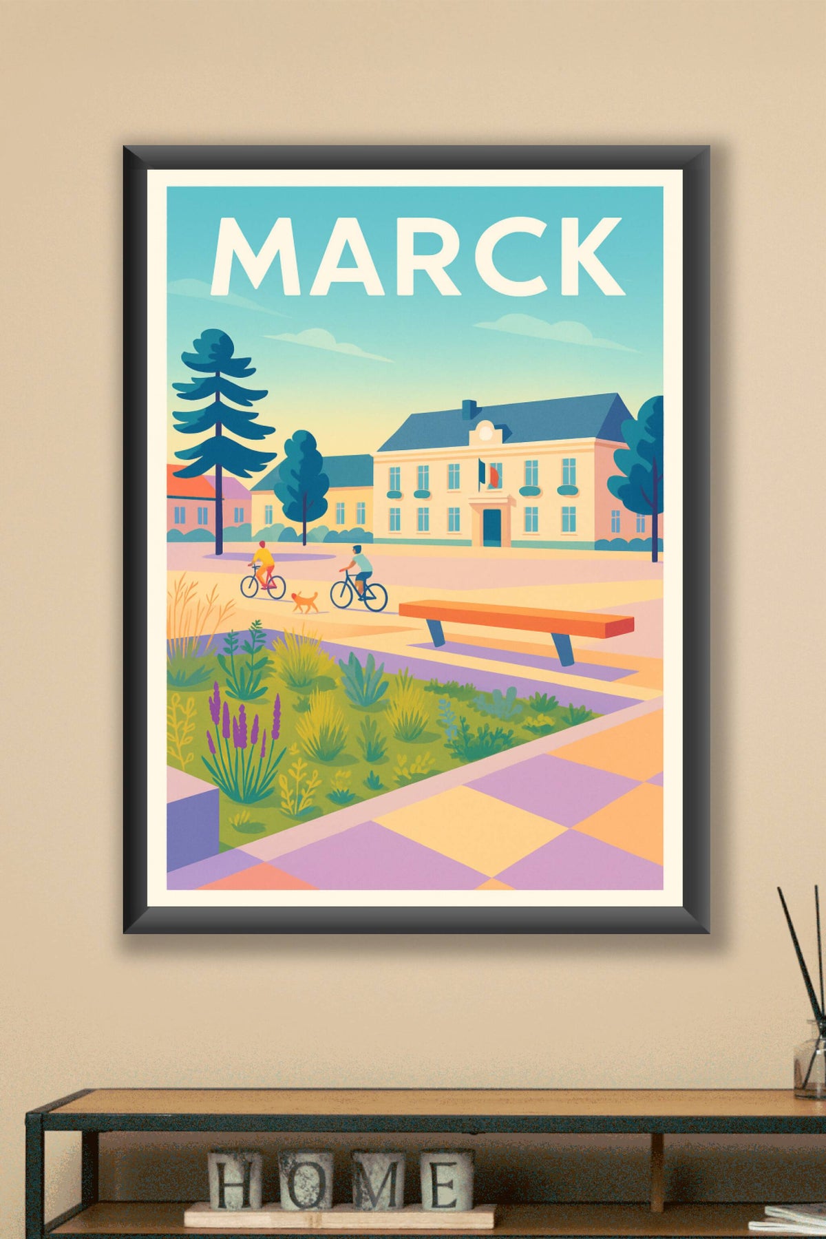 Affiche de Marck - Une balade paisible au cœur de la ville