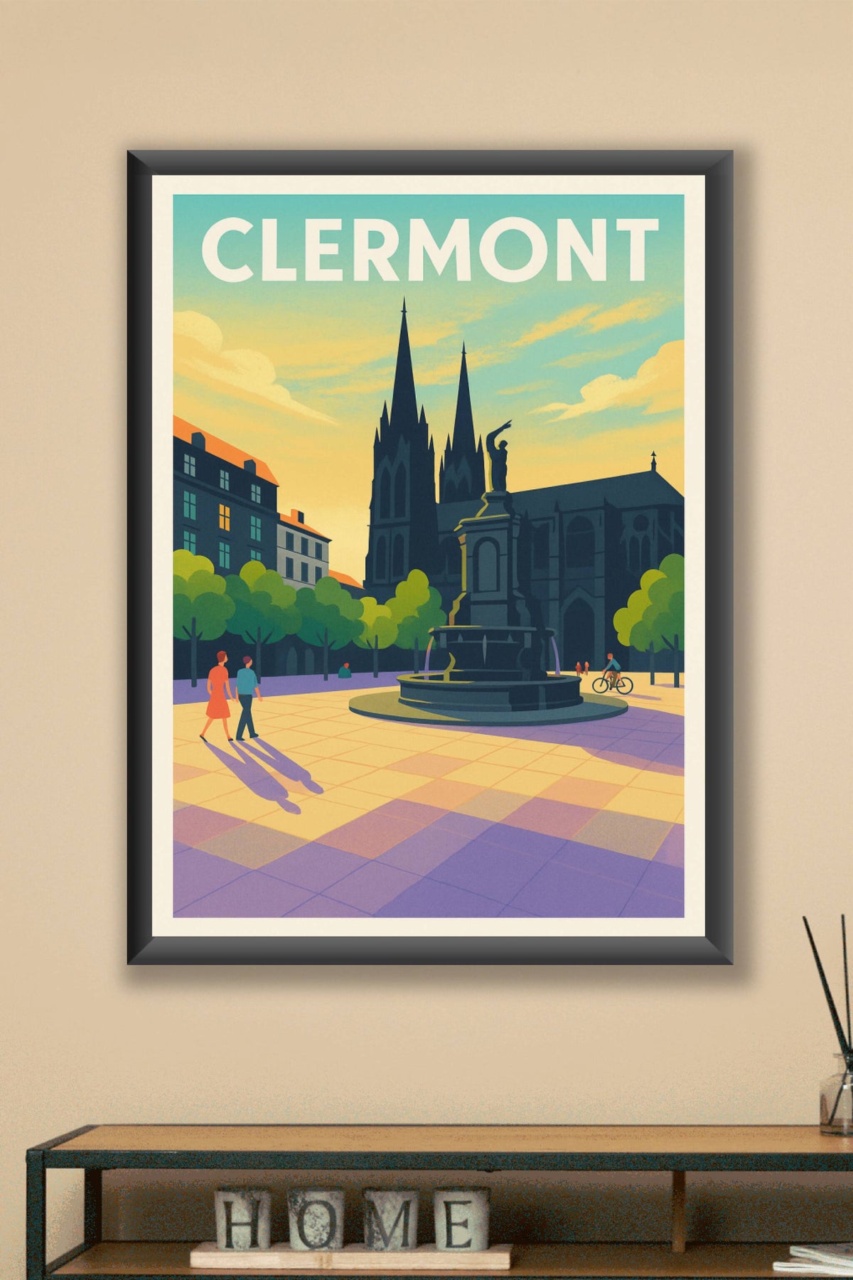 Affiche de Clermont - Charme paisible au cœur de la place centrale