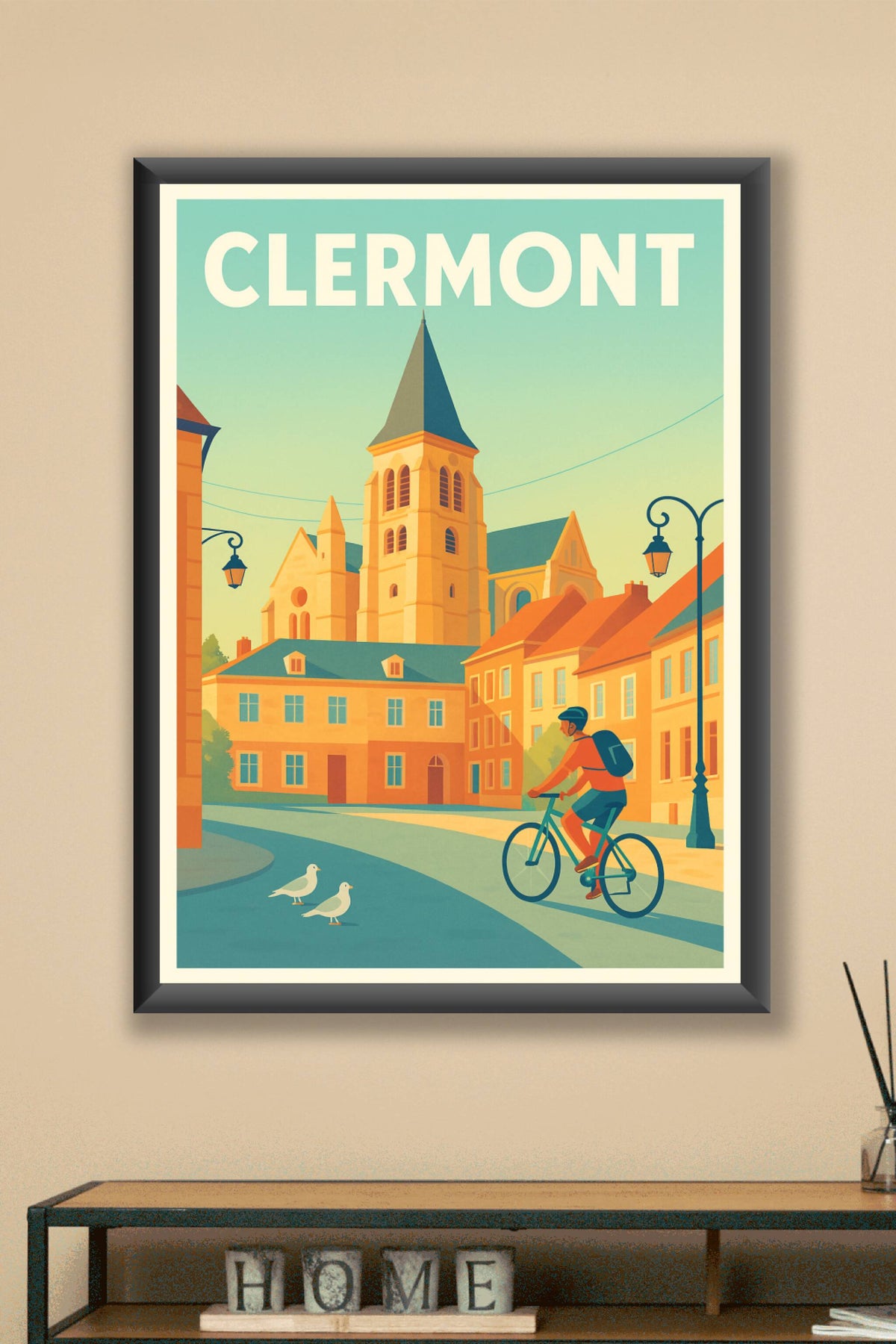 Affiche de Clermont - Une balade ensoleillée au cœur de la ville