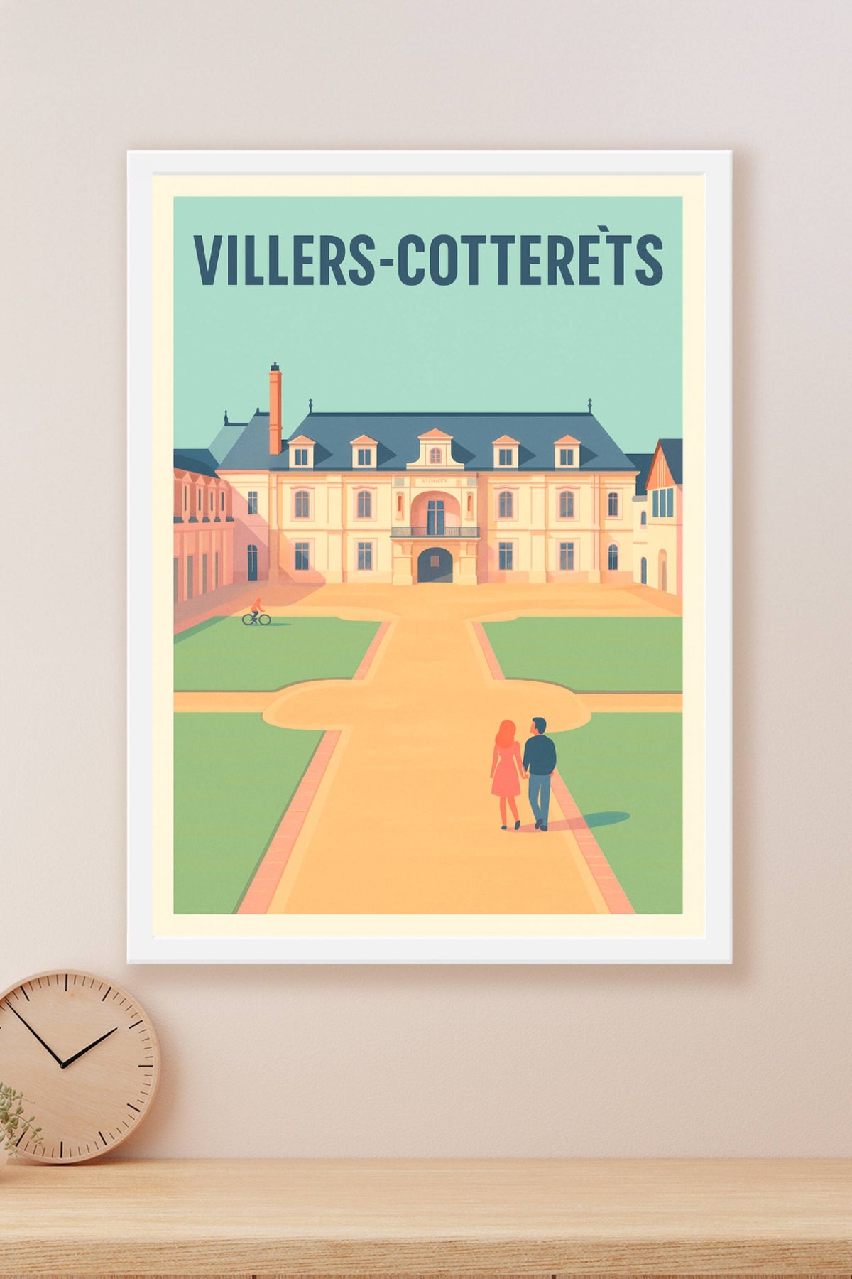 Affiche de Villers-Cotterêts - Charme et élégance d'une ville historique