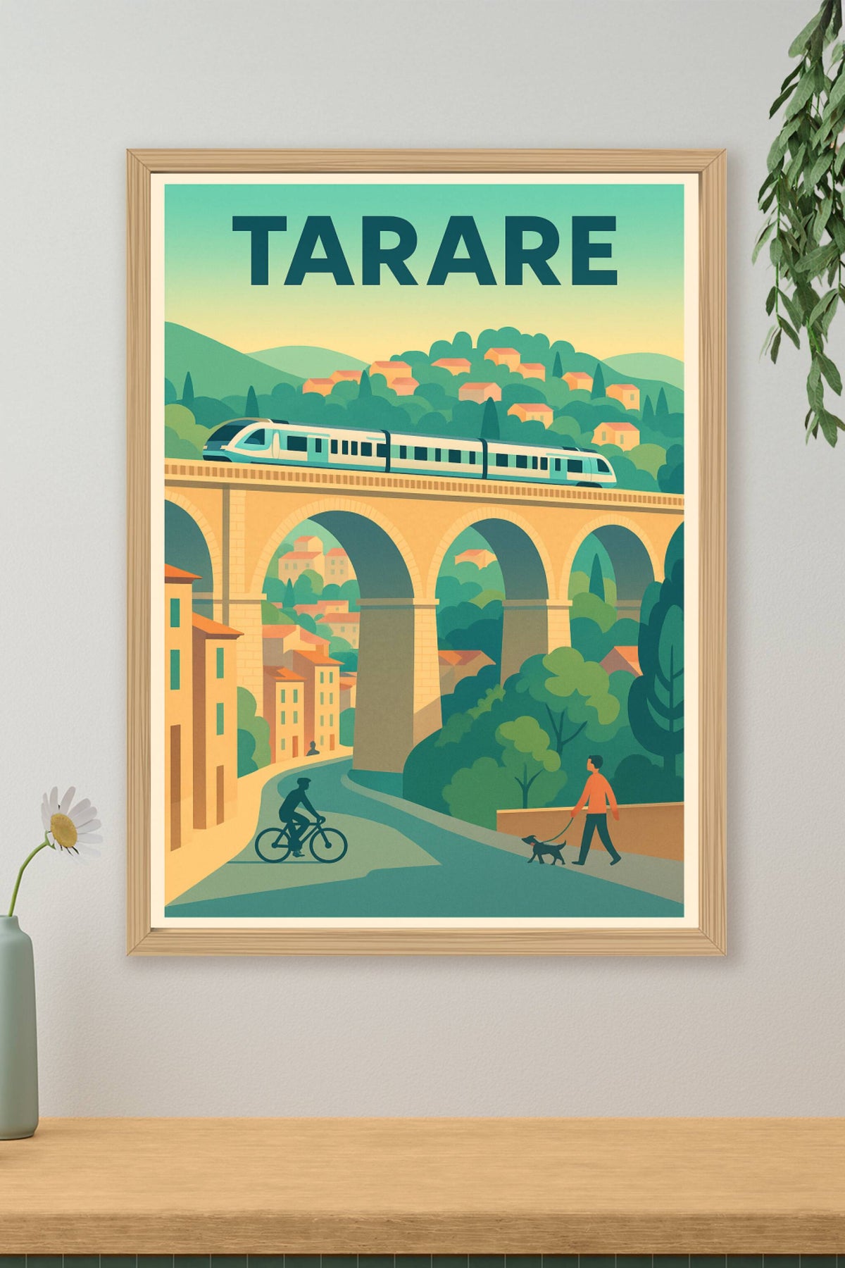 Affiche de Tarare - Voyagez au cœur d’un paysage enchanteur