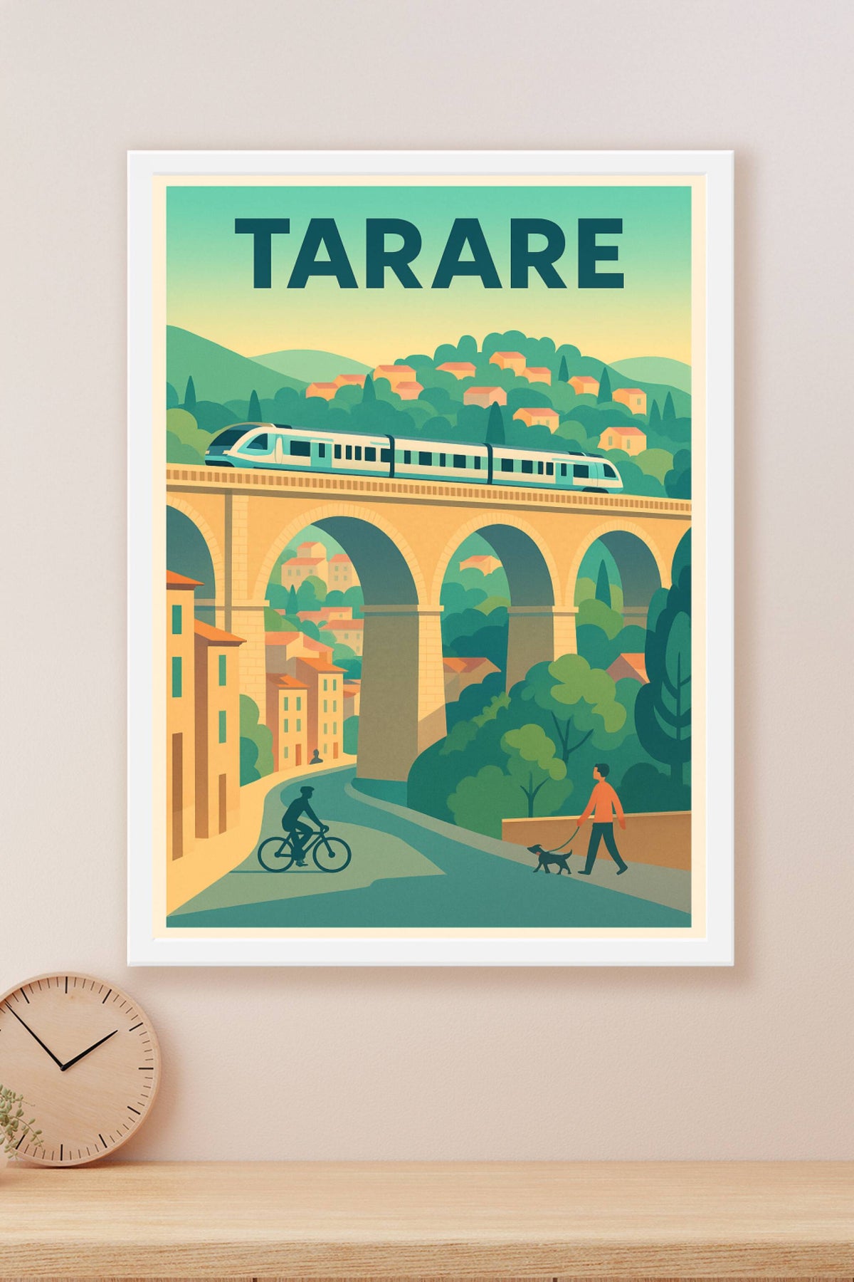 Affiche de Tarare - Voyagez au cœur d’un paysage enchanteur