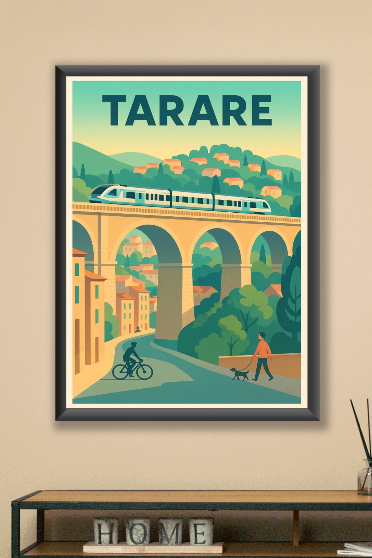 Affiche de Tarare - Voyagez au cœur d’un paysage enchanteur