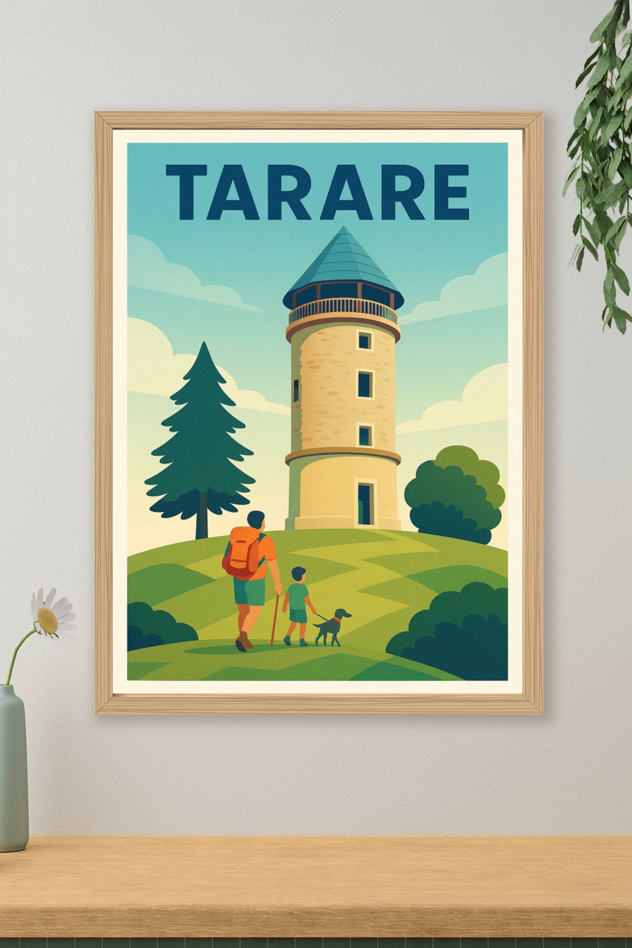 Affiche de Tarare - Escapade nature et découverte