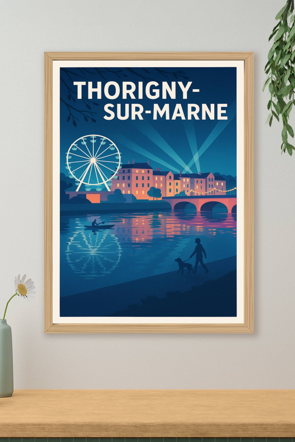 Affiche de Thorigny-sur-Marne - Charme et Sérénité au Bord de l'Eau