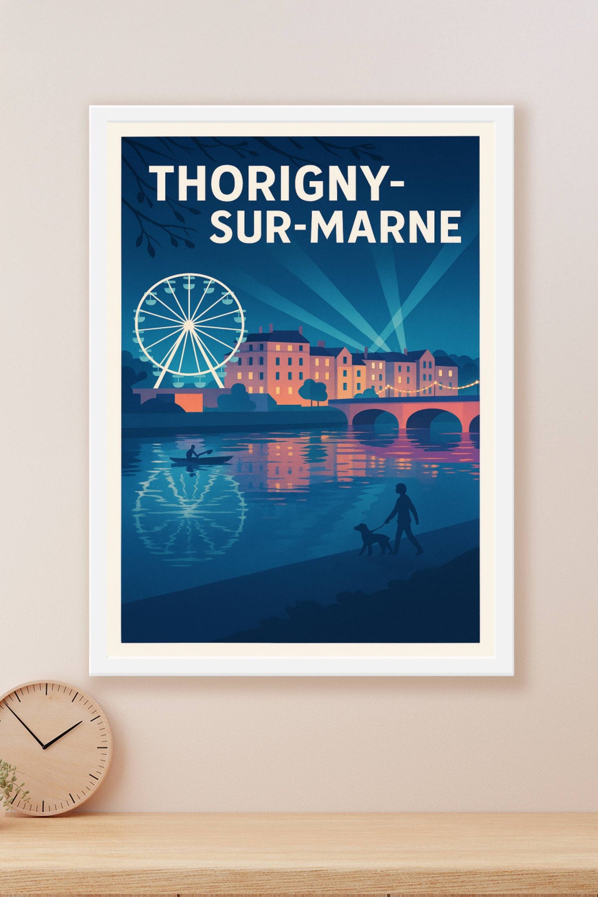 Affiche de Thorigny-sur-Marne - Charme et Sérénité au Bord de l'Eau
