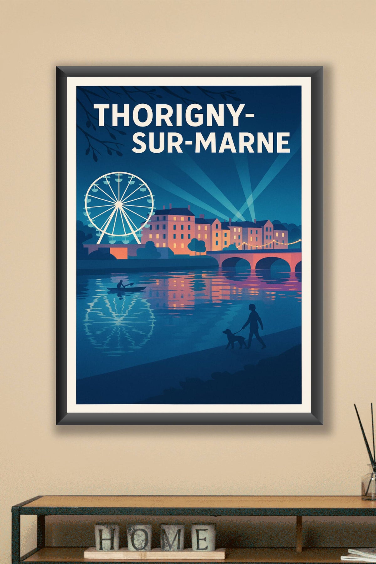 Affiche de Thorigny-sur-Marne - Charme et Sérénité au Bord de l'Eau