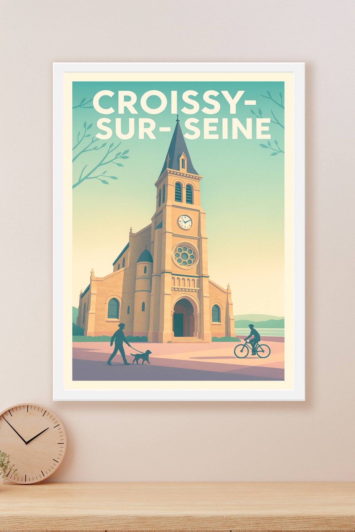 Affiche de Croissy-sur-Seine - Charme et Sérénité au Cœur de la Ville