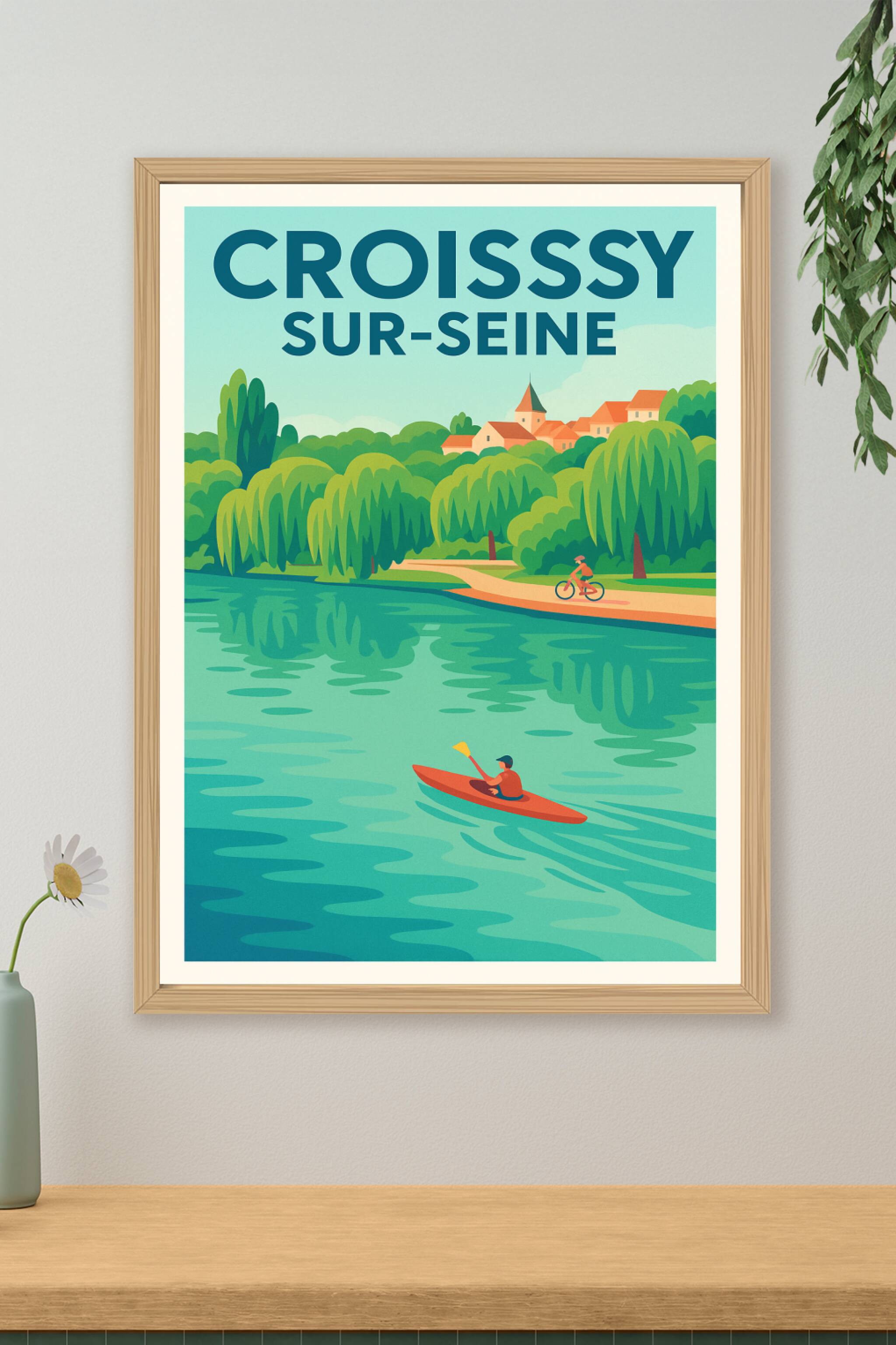 Affiche de Croisssy-sur-Seine - Évasion en pleine nature