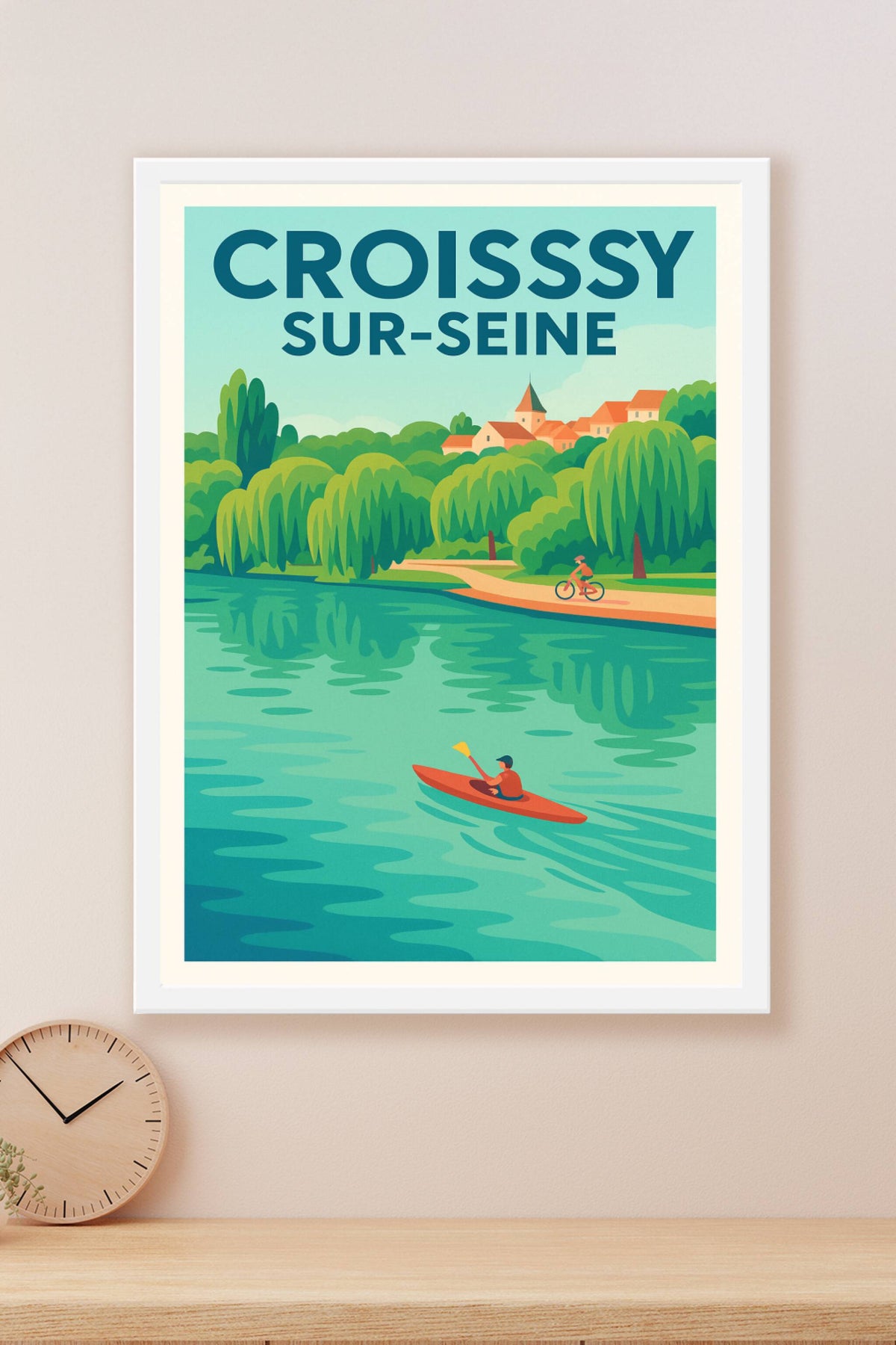 Affiche de Croisssy-sur-Seine - Évasion en pleine nature