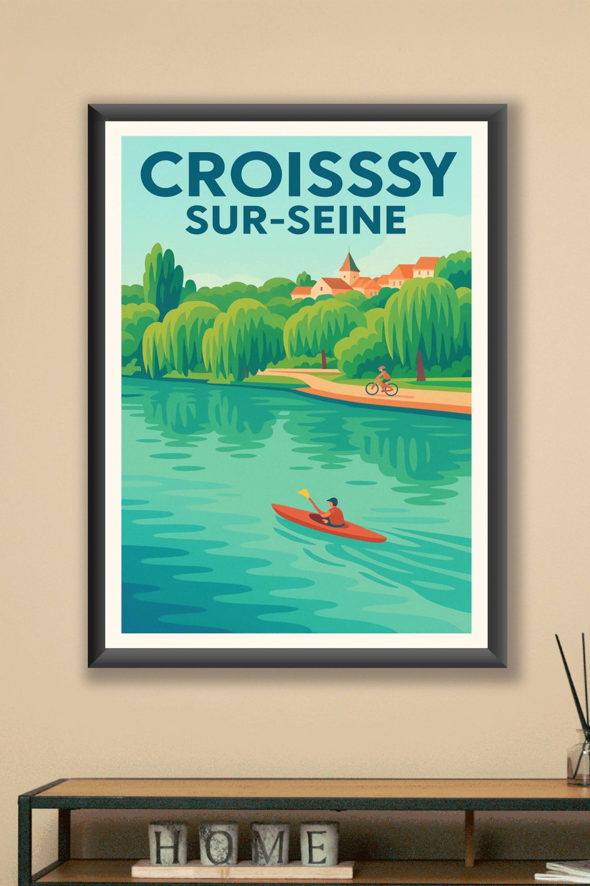 Affiche de Croisssy-sur-Seine - Évasion en pleine nature