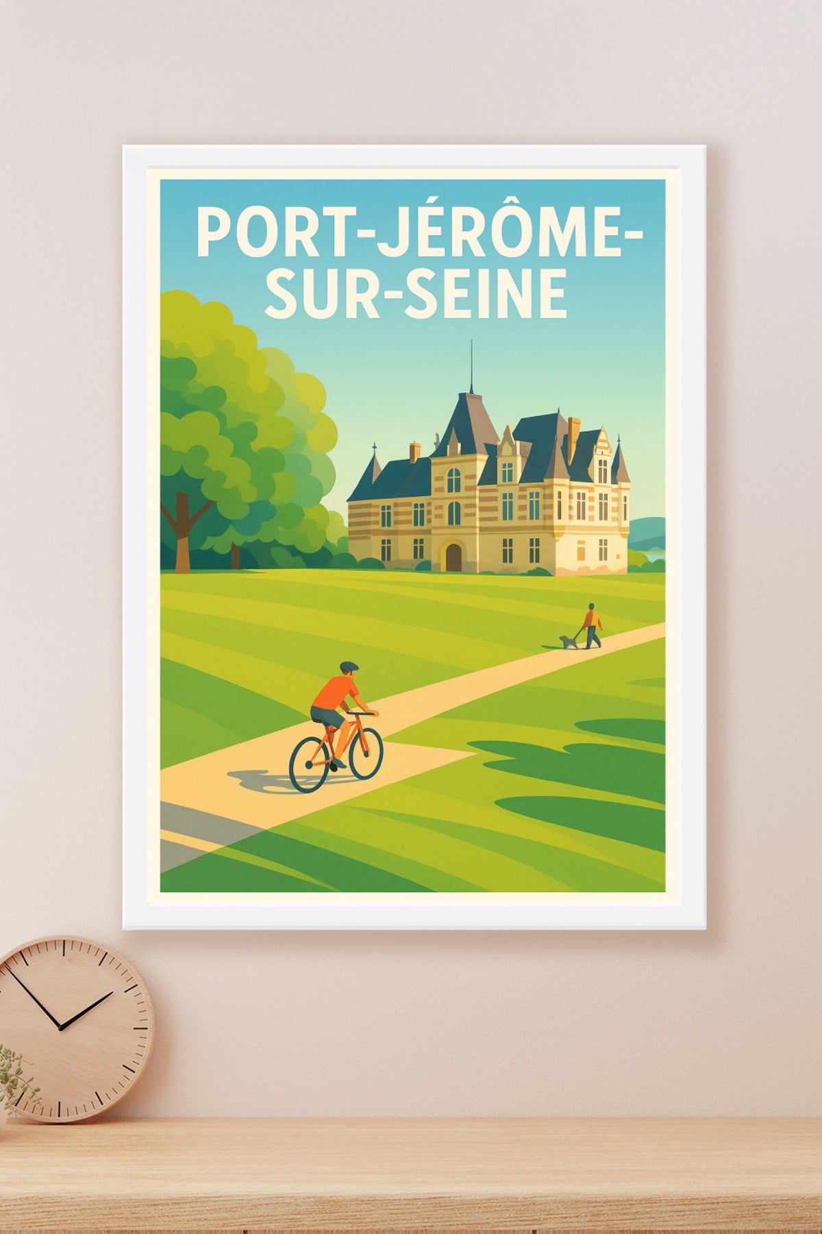 Affiche de Port-Jérôme-sur-Seine - Escapade champêtre et élégante