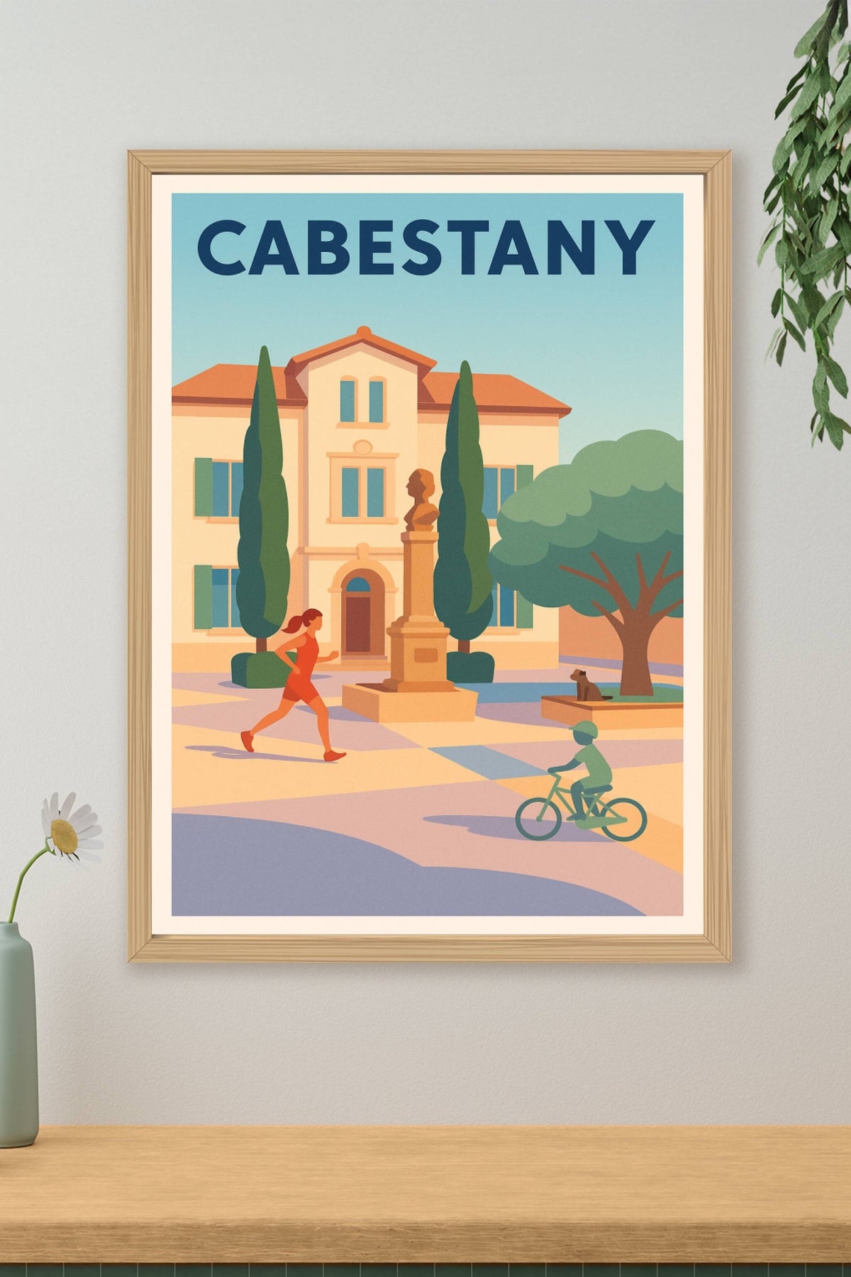 Affiche de Cabestany - Douceur de vie en plein air