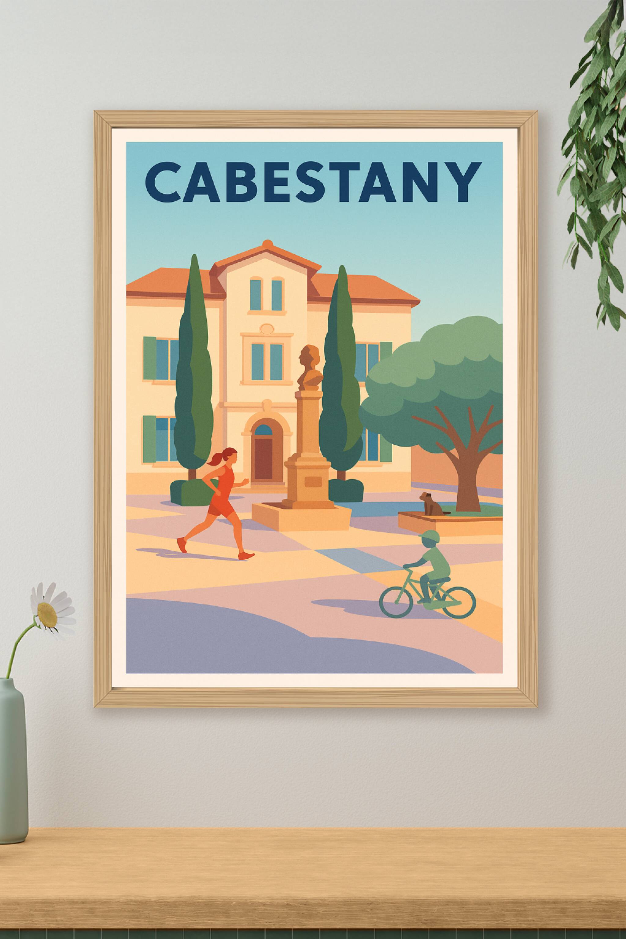 Affiche de Cabestany - Douceur de vie en plein air