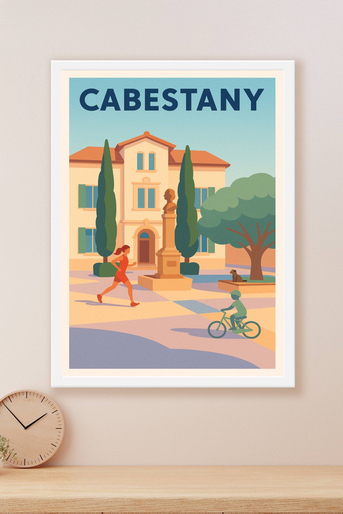Affiche de Cabestany - Douceur de vie en plein air