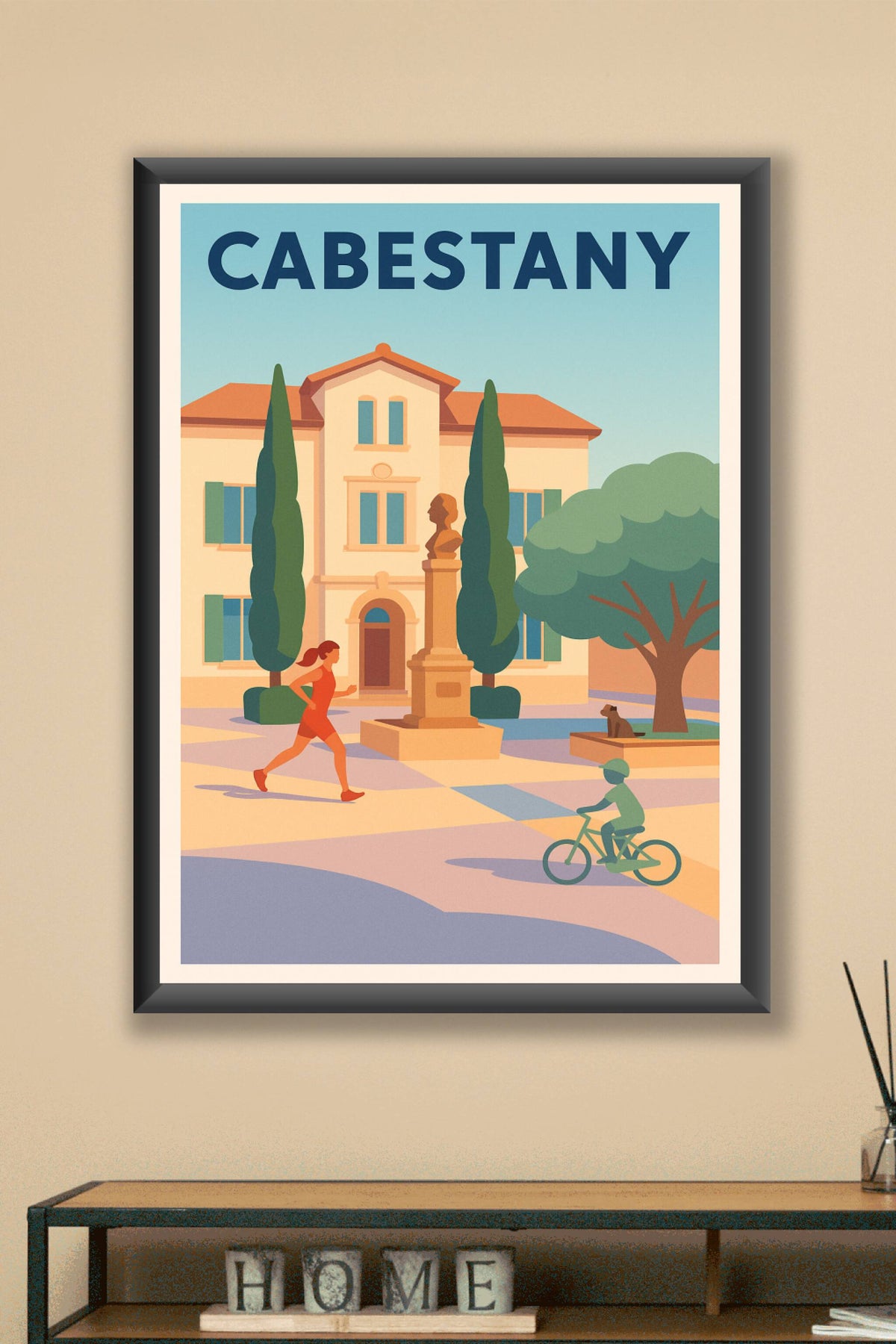 Affiche de Cabestany - Douceur de vie en plein air