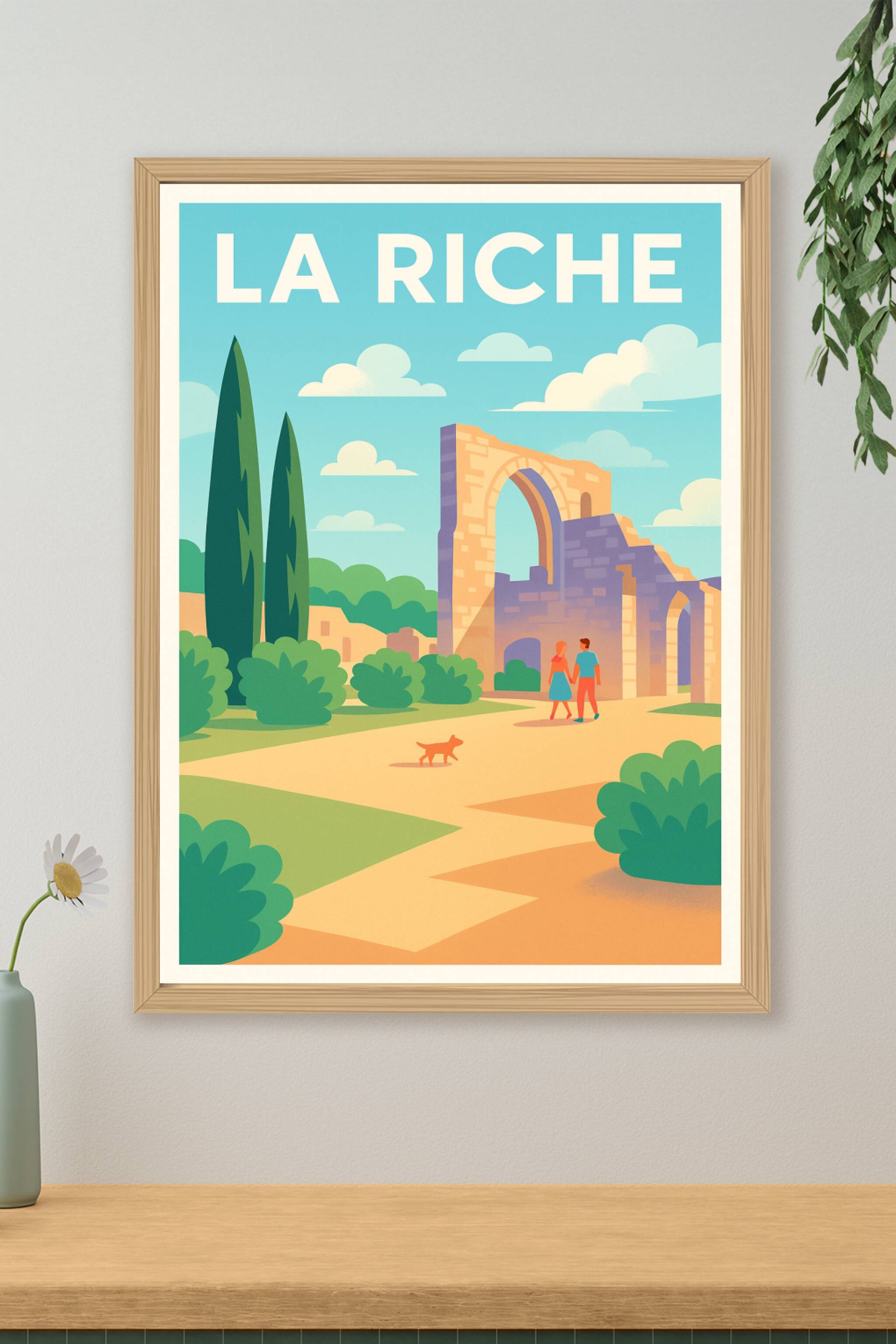 Affiche de La Riche - Escapade au cœur des ruines historiques