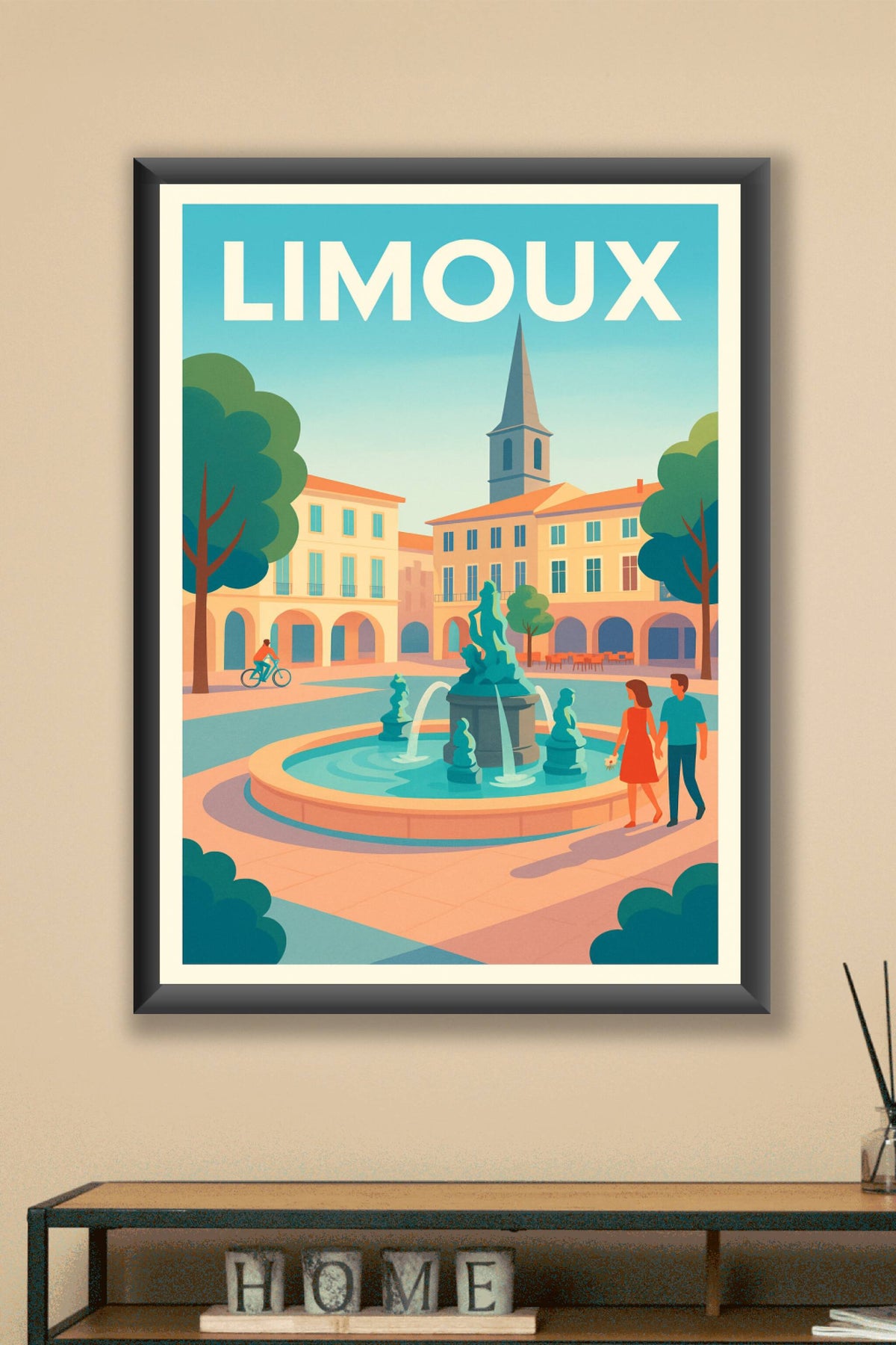 Affiche de Limoux - Charme et sérénité en plein cœur de la ville