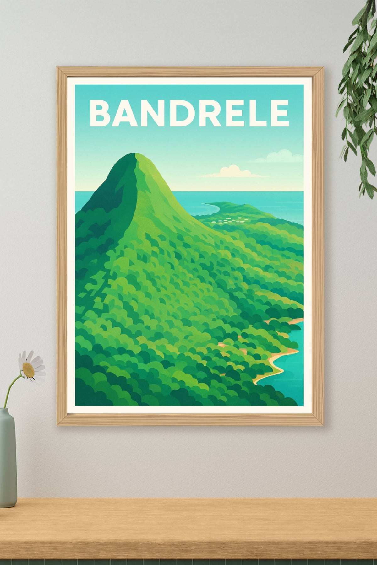 Affiche de Bandrele - L’évasion naturelle de l'Île