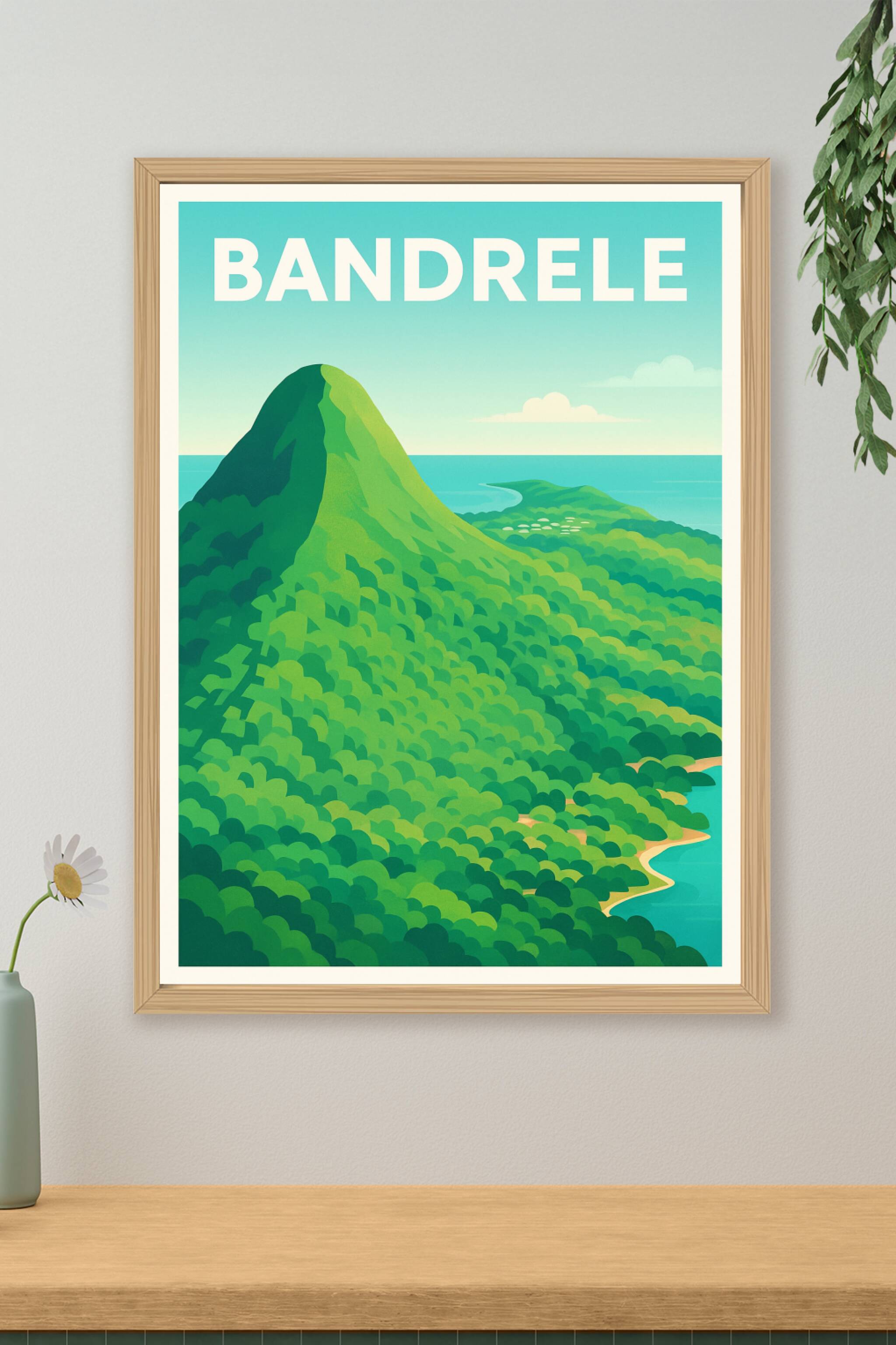 Affiche de Bandrele - L’évasion naturelle de l'Île