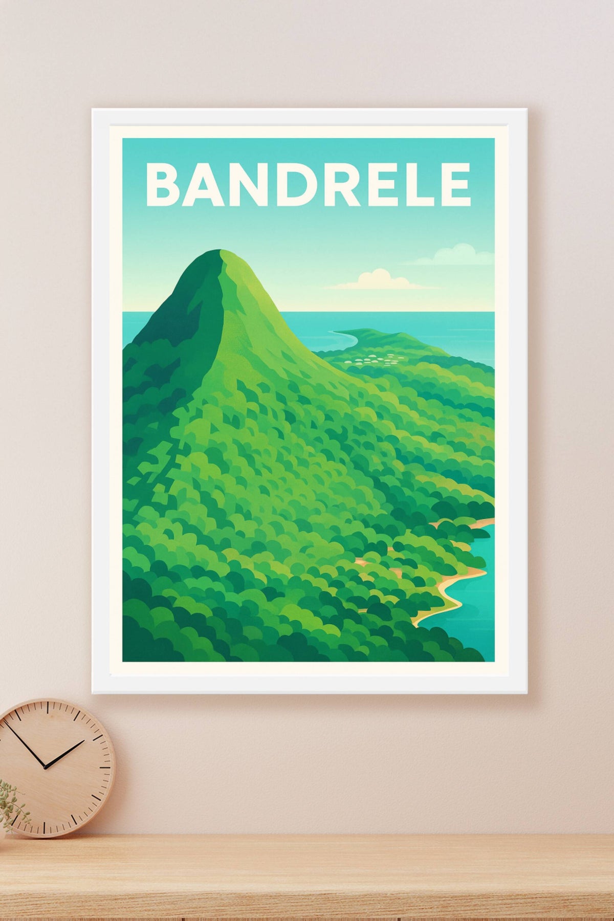 Affiche de Bandrele - L’évasion naturelle de l'Île
