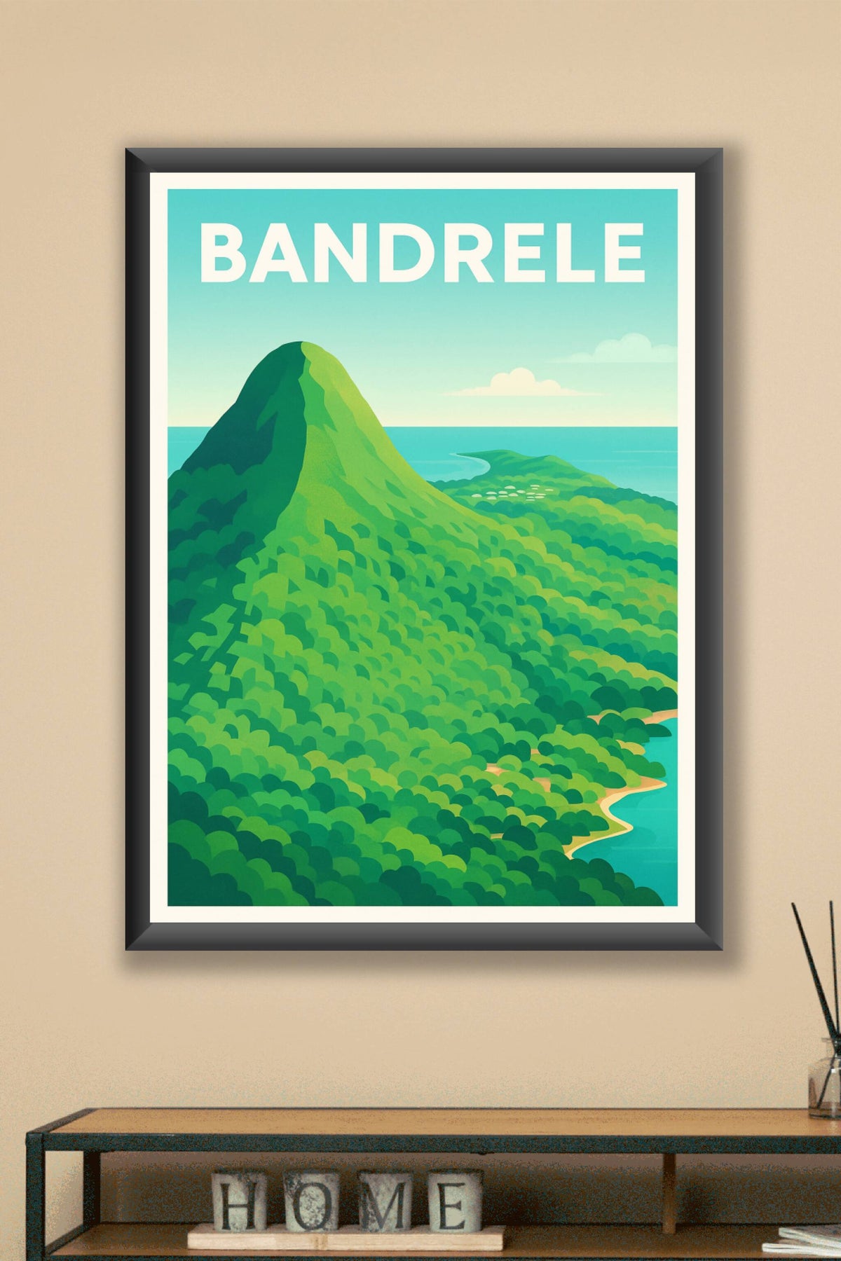 Affiche de Bandrele - L’évasion naturelle de l'Île