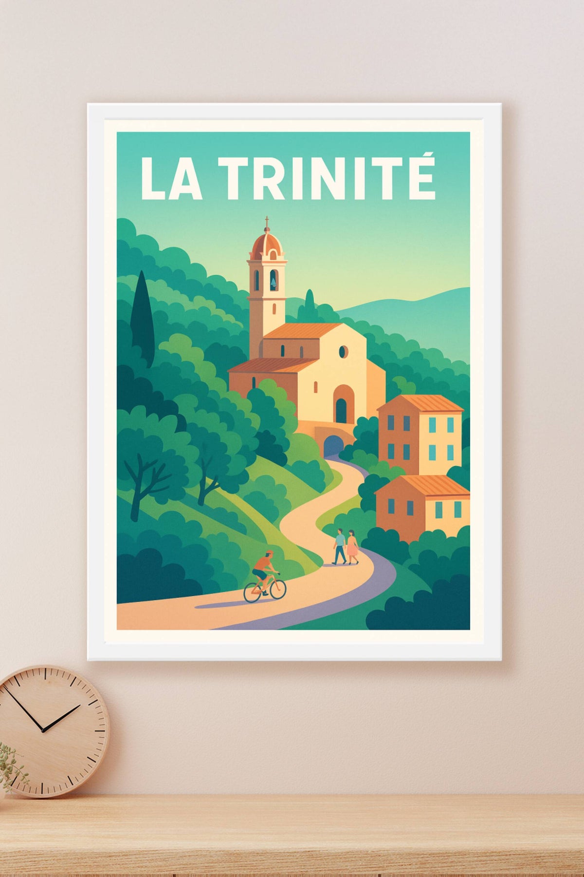 Affiche de La Trinité - Charme et sérénité au cœur de la nature