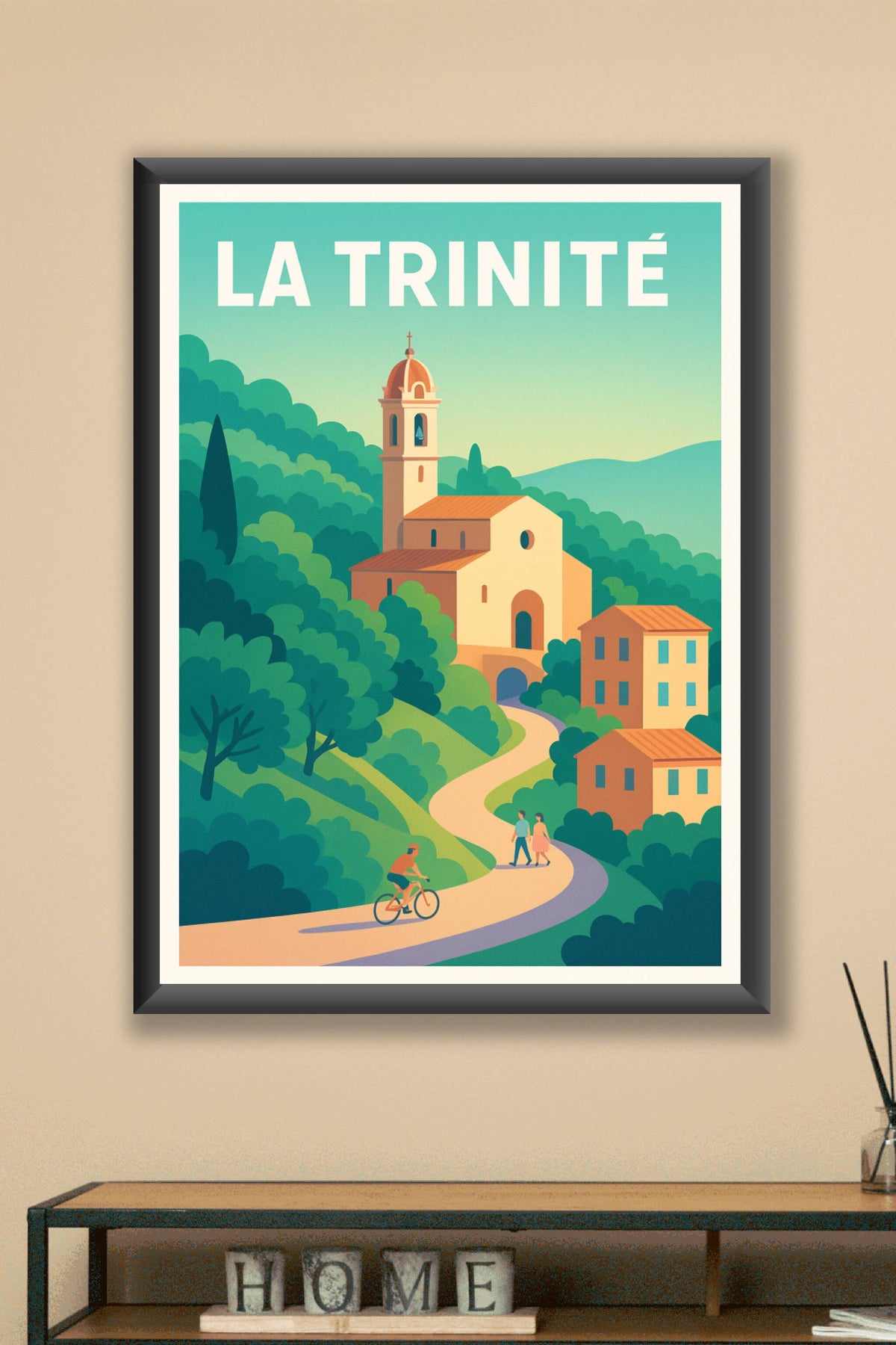 Affiche de La Trinité - Charme et sérénité au cœur de la nature